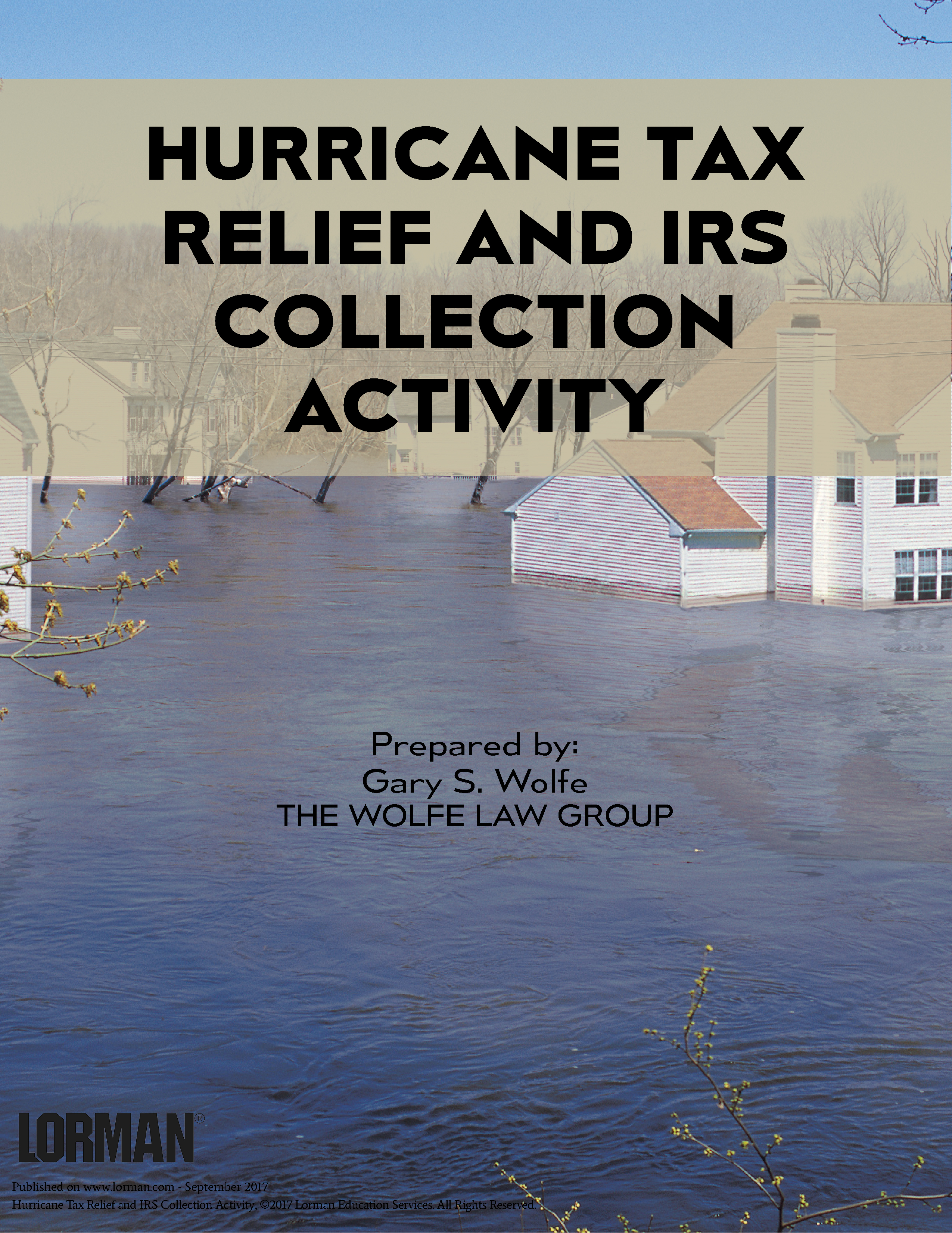 Hurricane Tax Relief and IRS Collection Activity