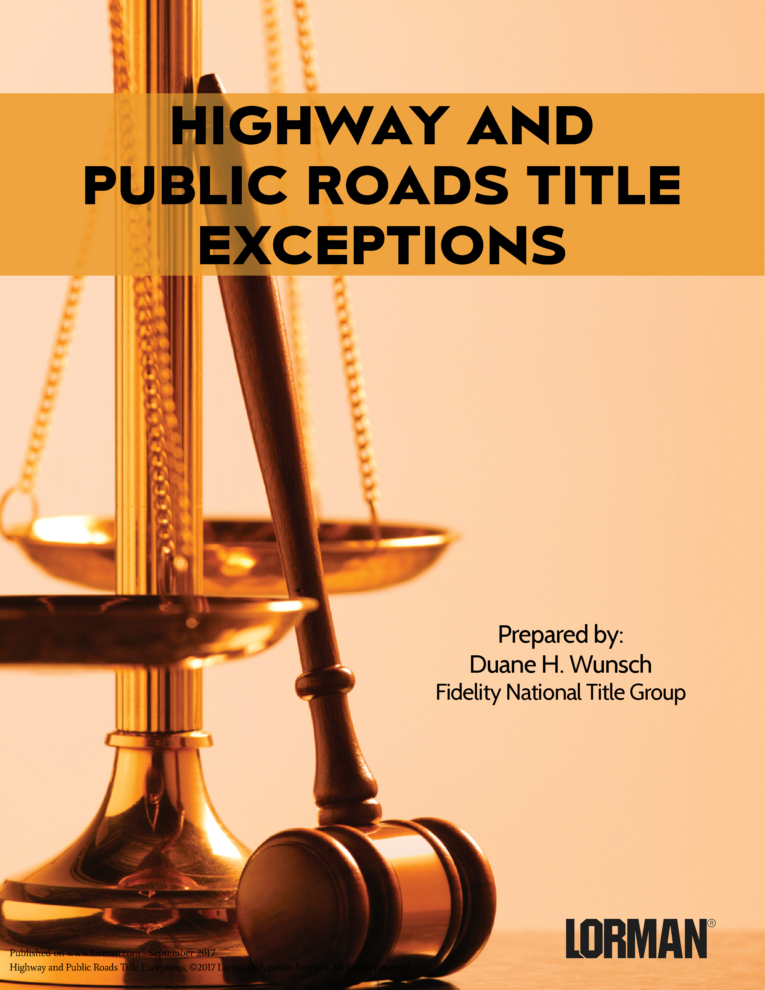 Highway and Public Roads Title Exceptions