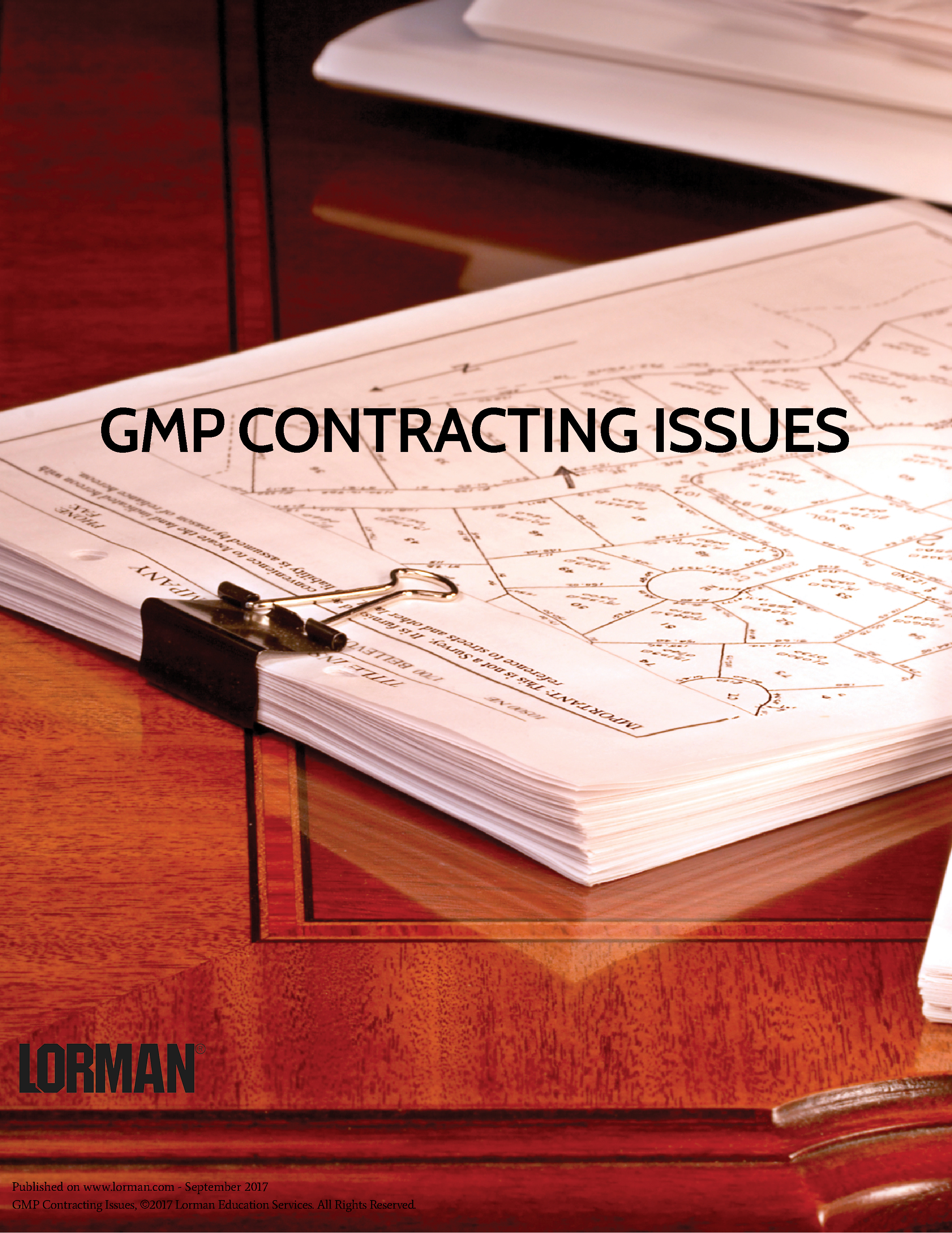 GMP Contracting Issues