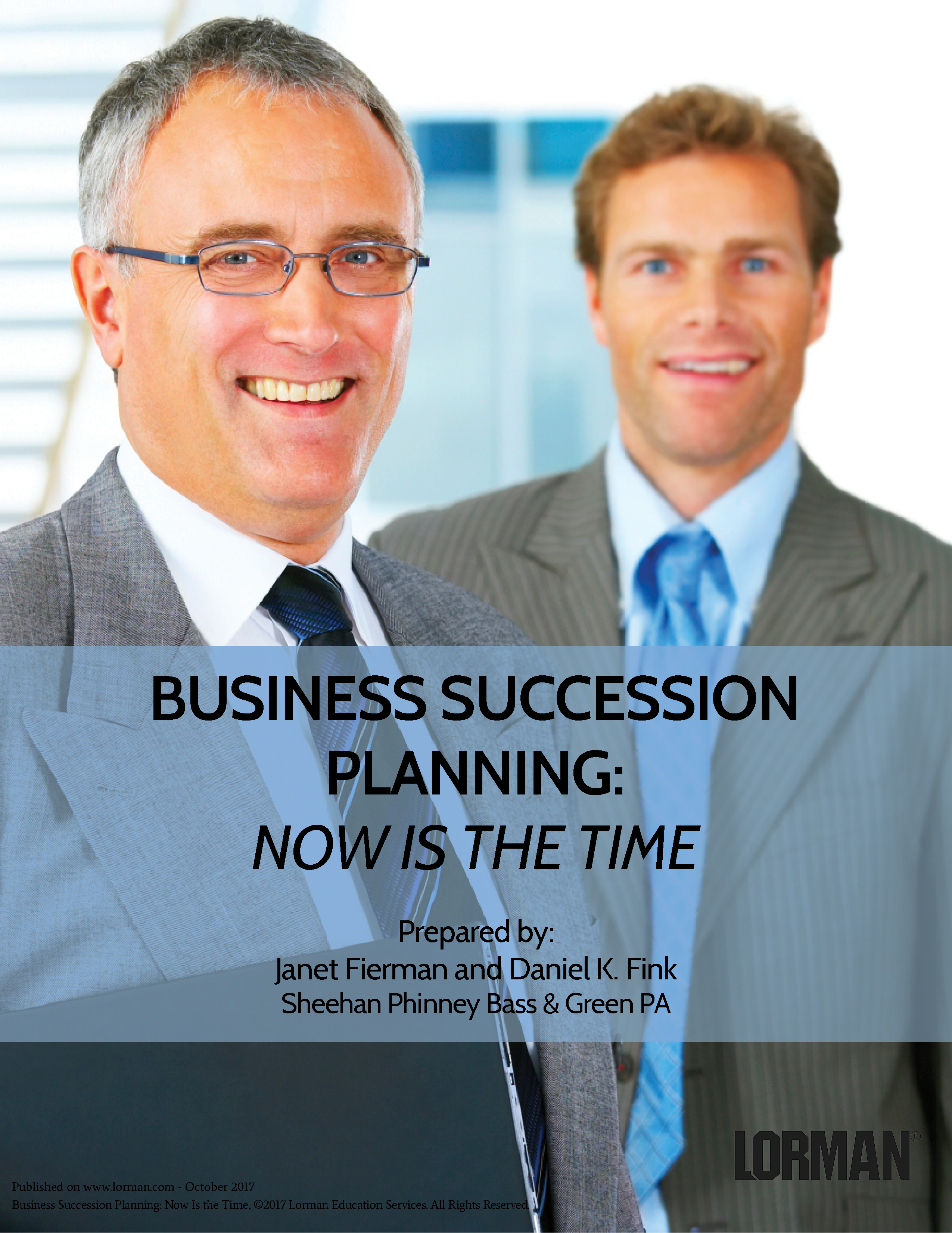 Business Succession Planning: Now Is the Time
