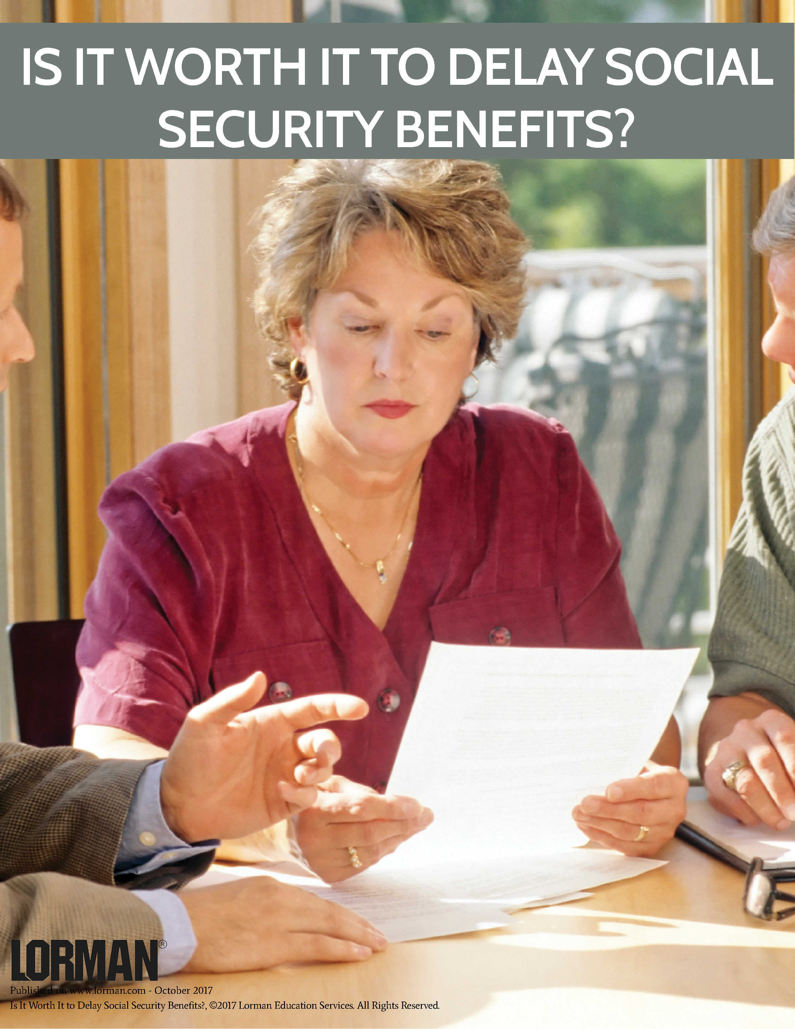 Is It Worth It to Delay Social Security Benefits?