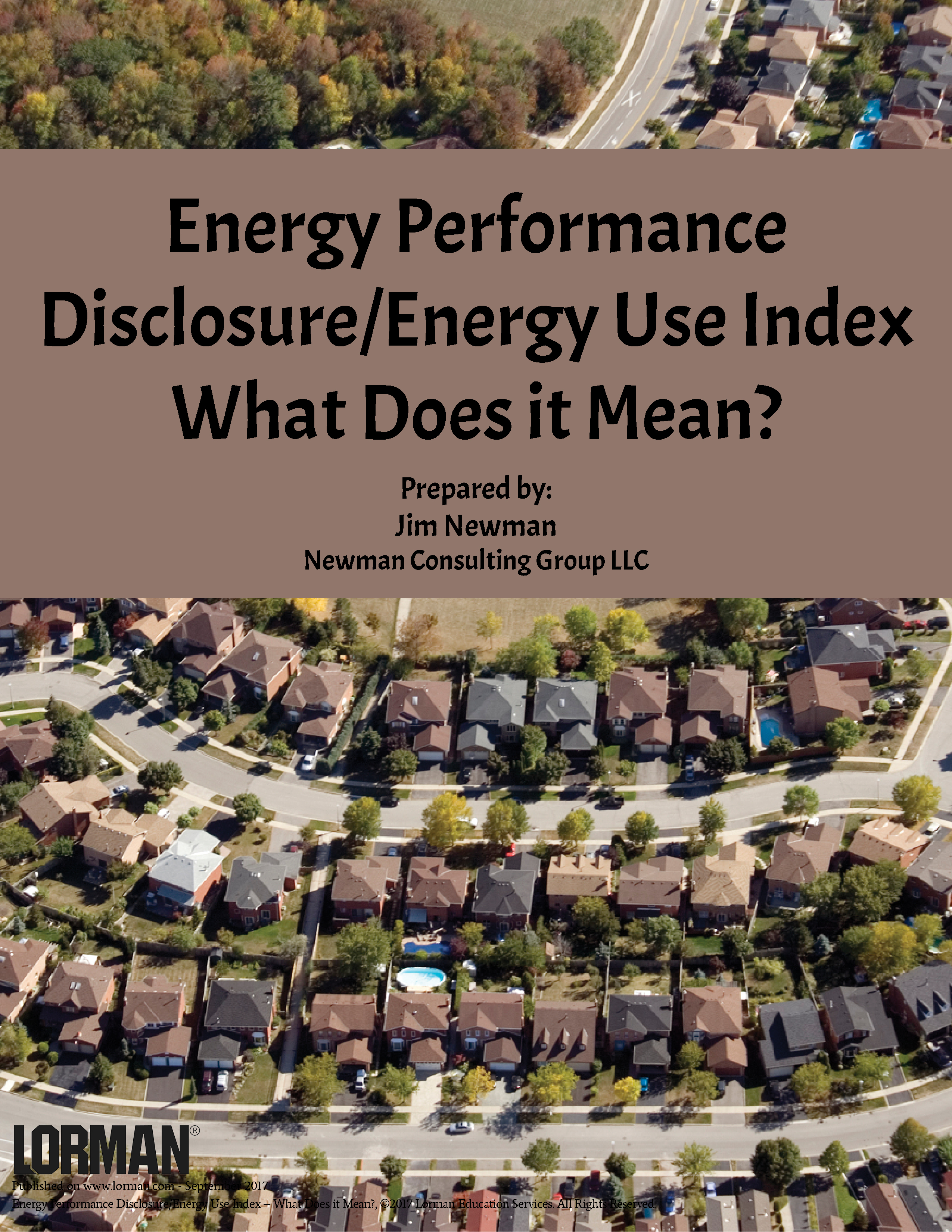 Energy Performance Disclosure/Energy Use Index - What Does it Mean?