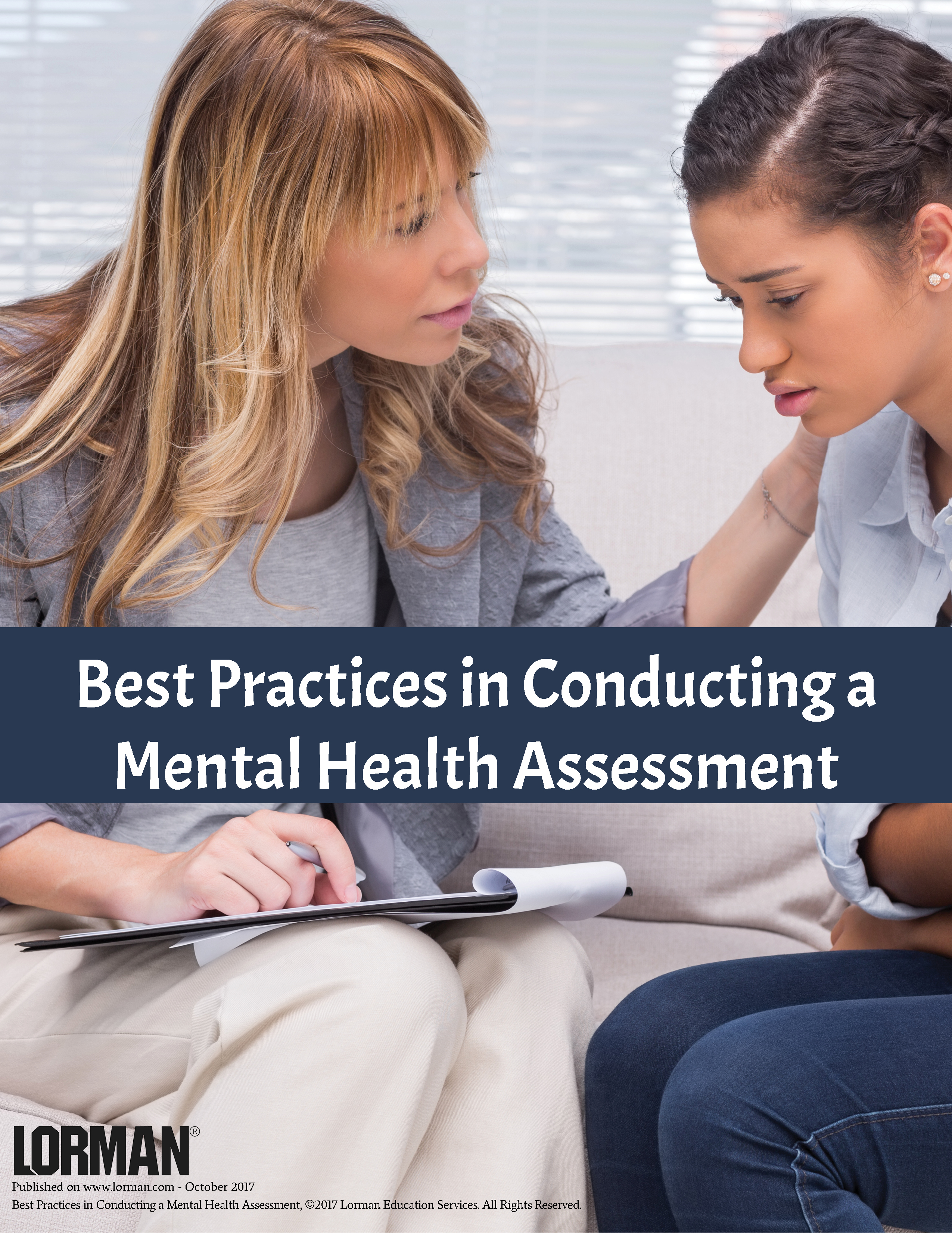 Best Practices in Conducting a Mental Health Assessment