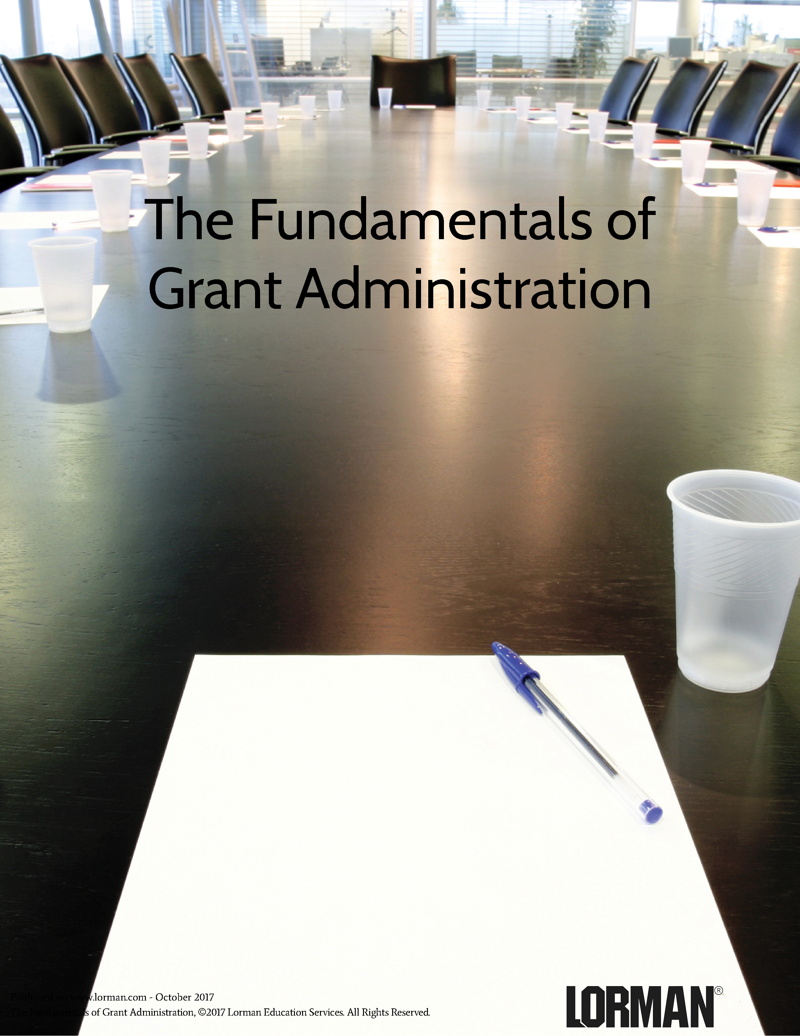 The Fundamentals of Grant Administration
