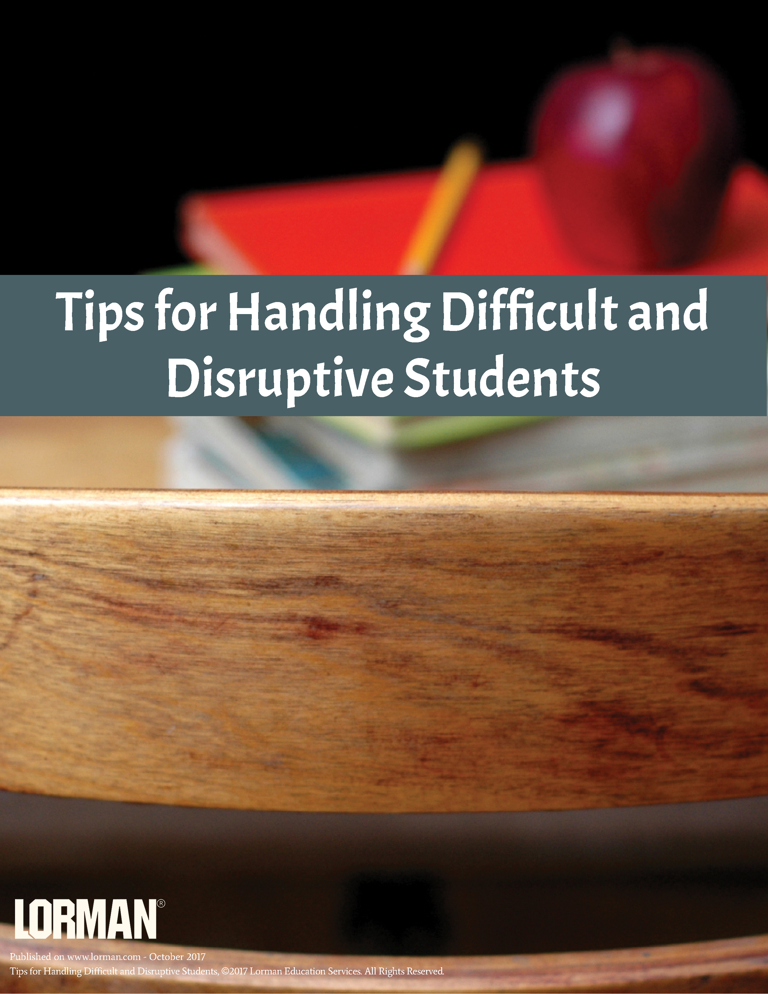 Tips for Handling Difficult and Disruptive Students