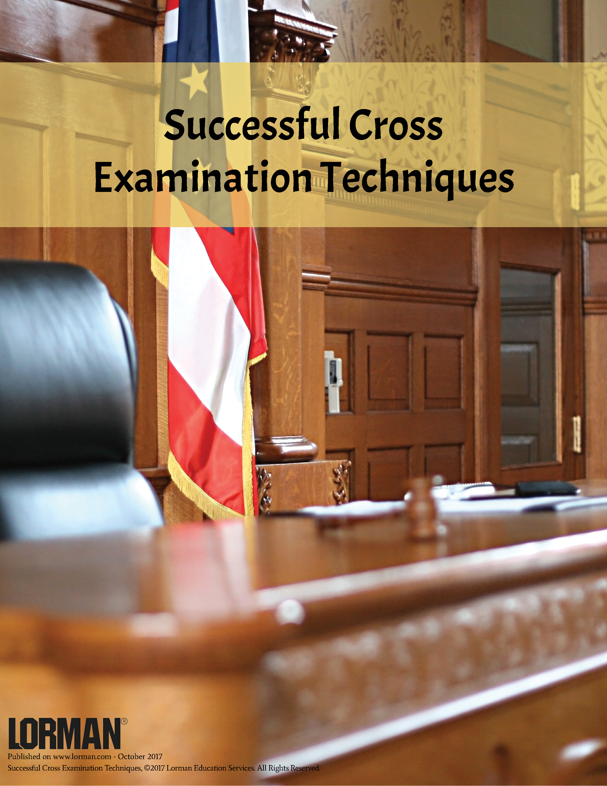 Successful Cross Examination Techniques