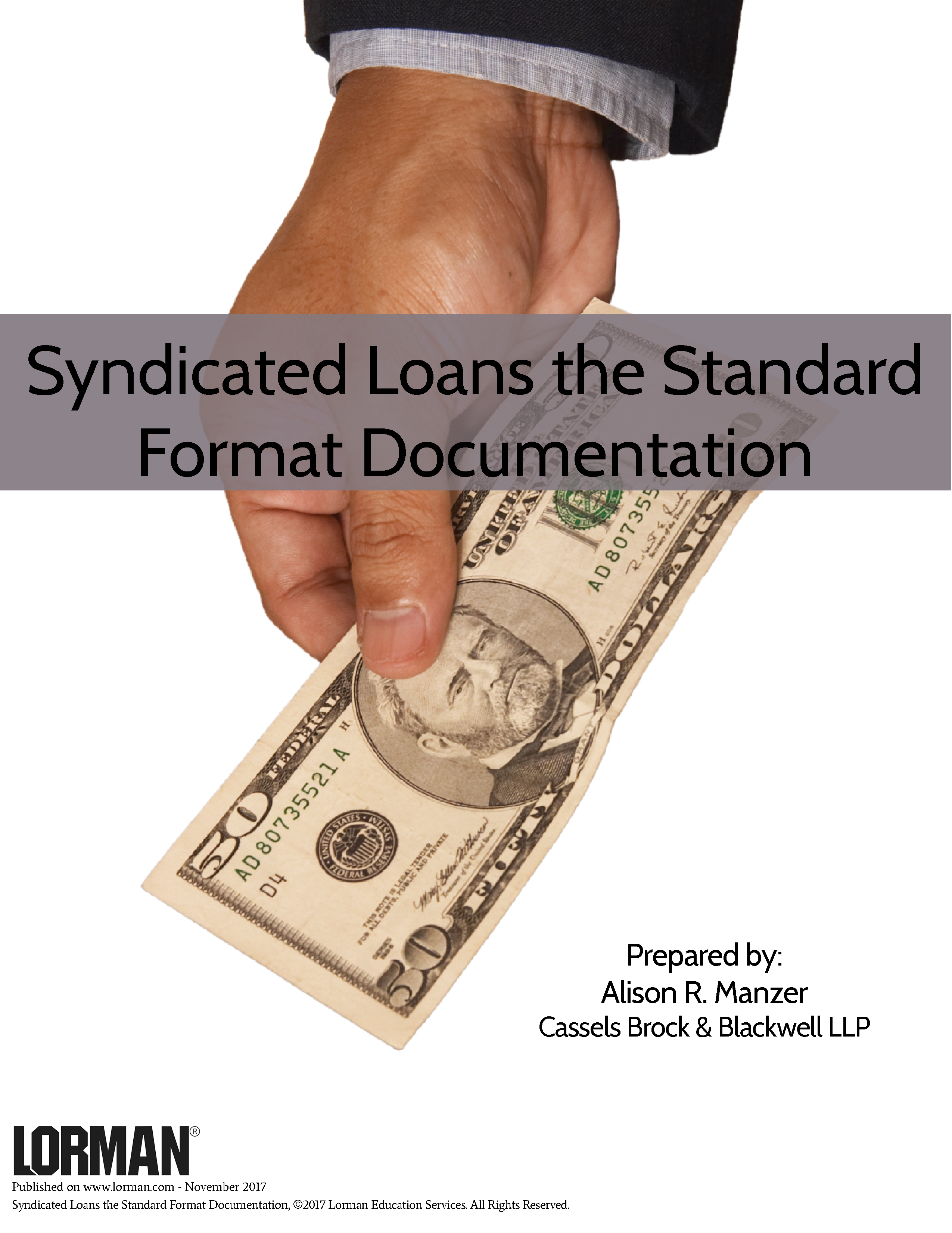 Syndicated Loans the Standard Format Documentation