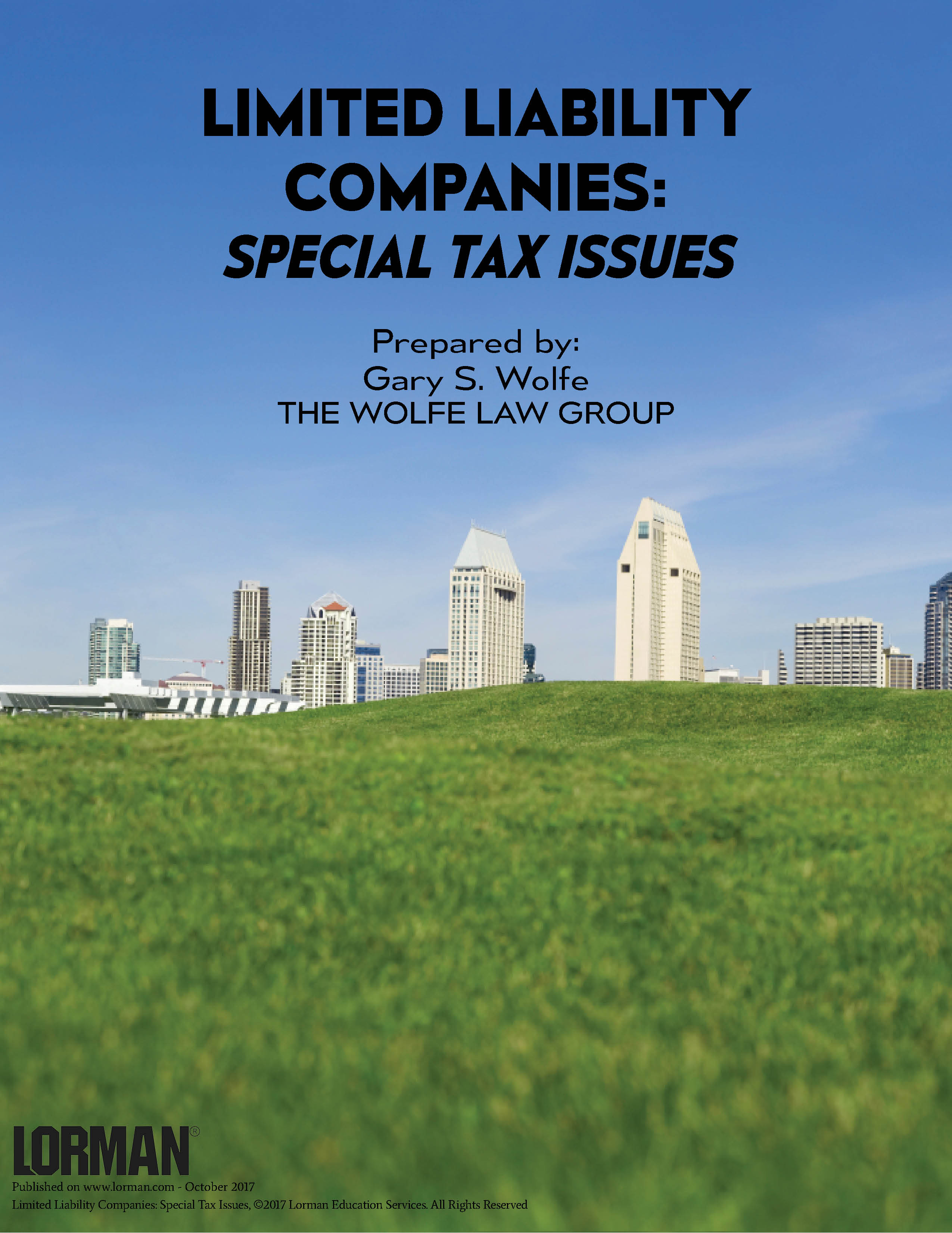 Limited Liability Companies: Special Tax Issues