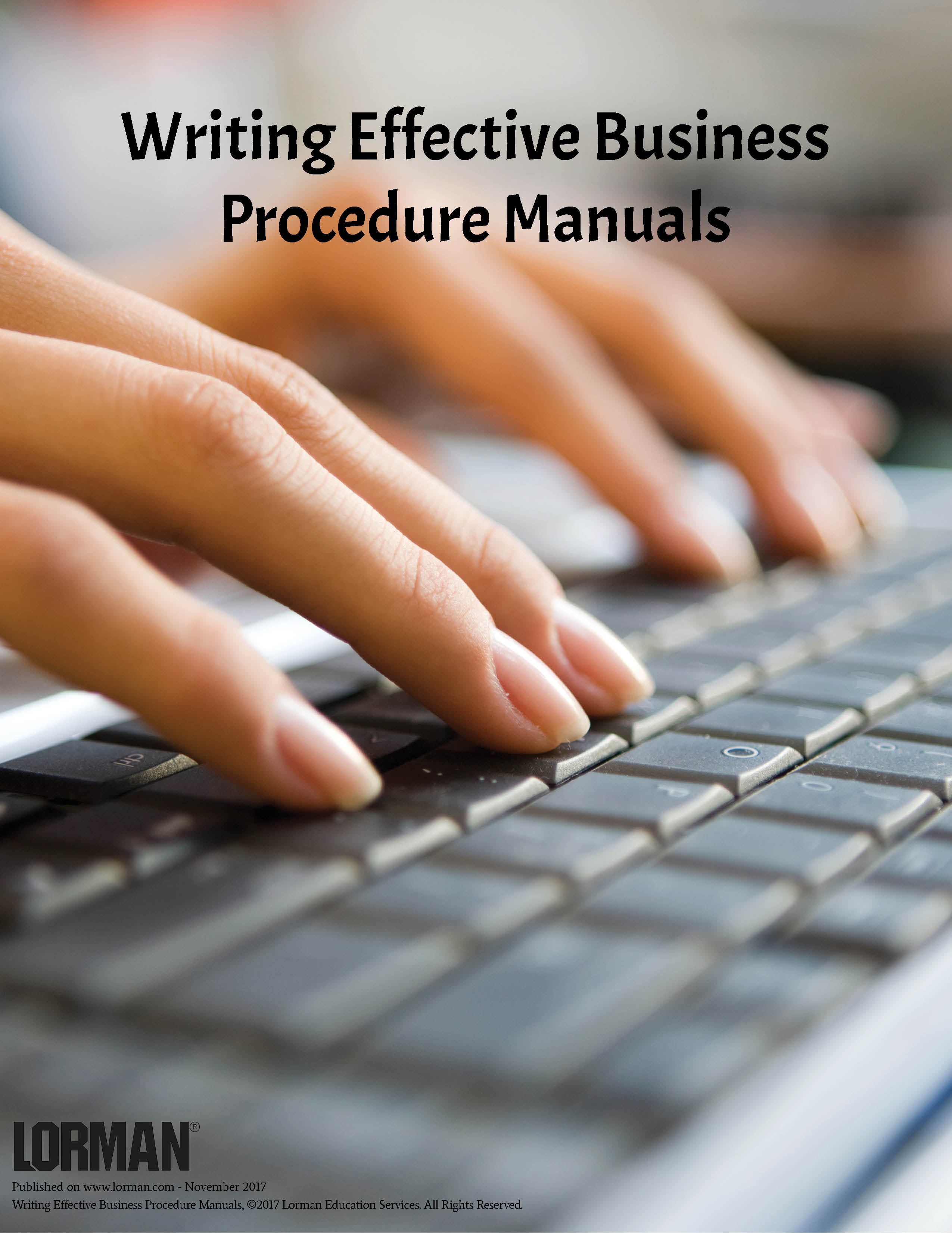 Writing Effective Business Procedure Manuals