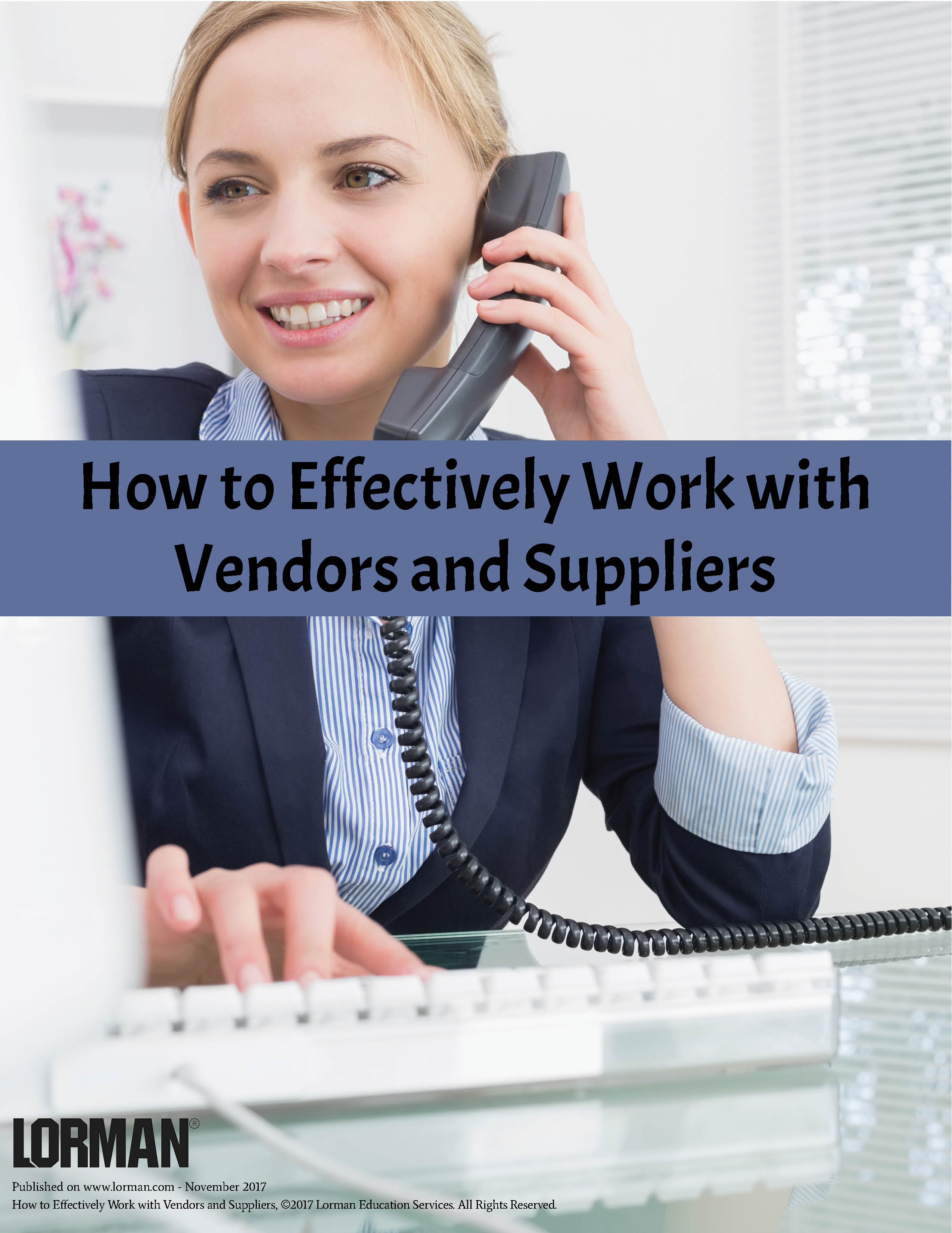 How to Effectively Work with Vendors and Suppliers