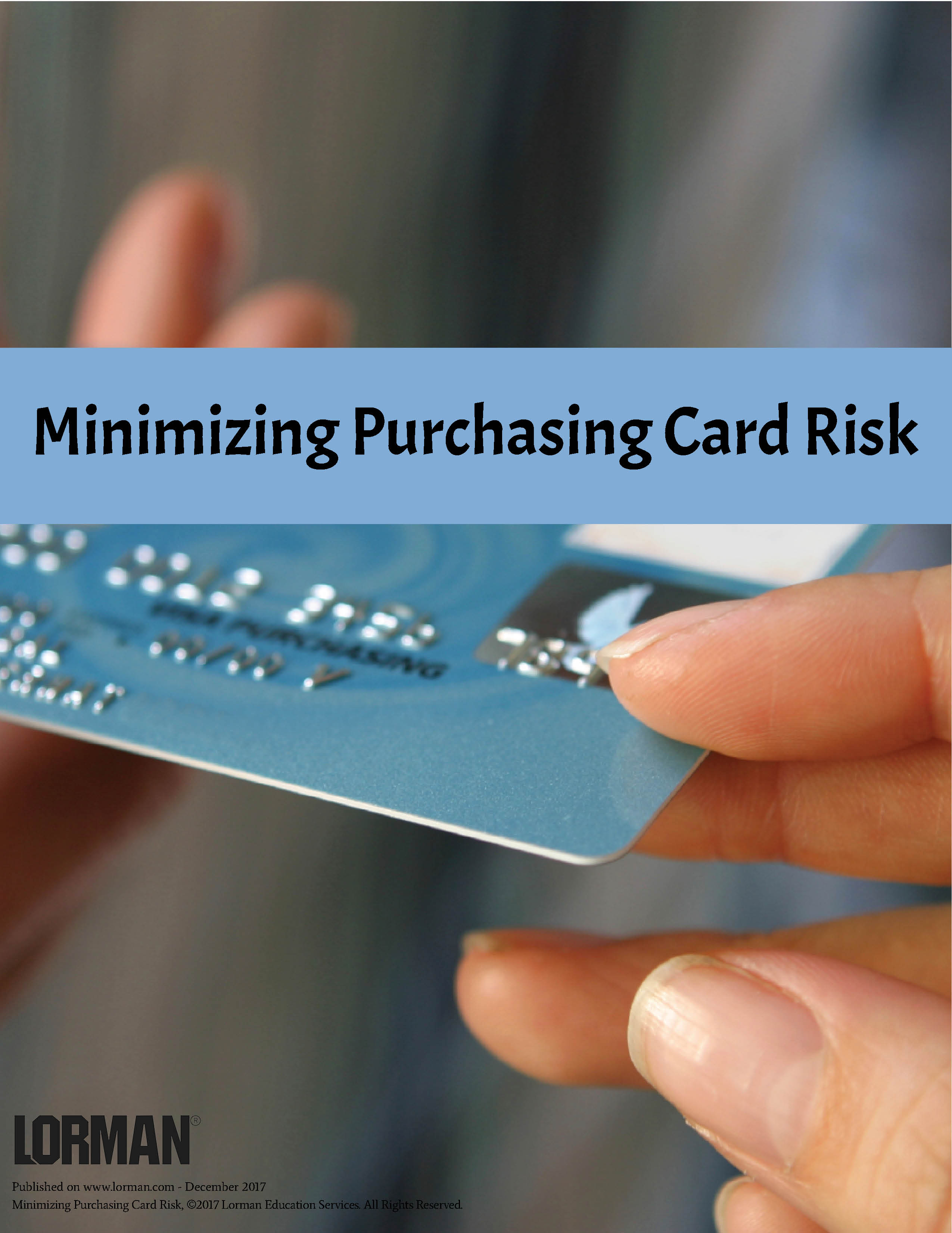 Minimizing Purchasing Card Risk