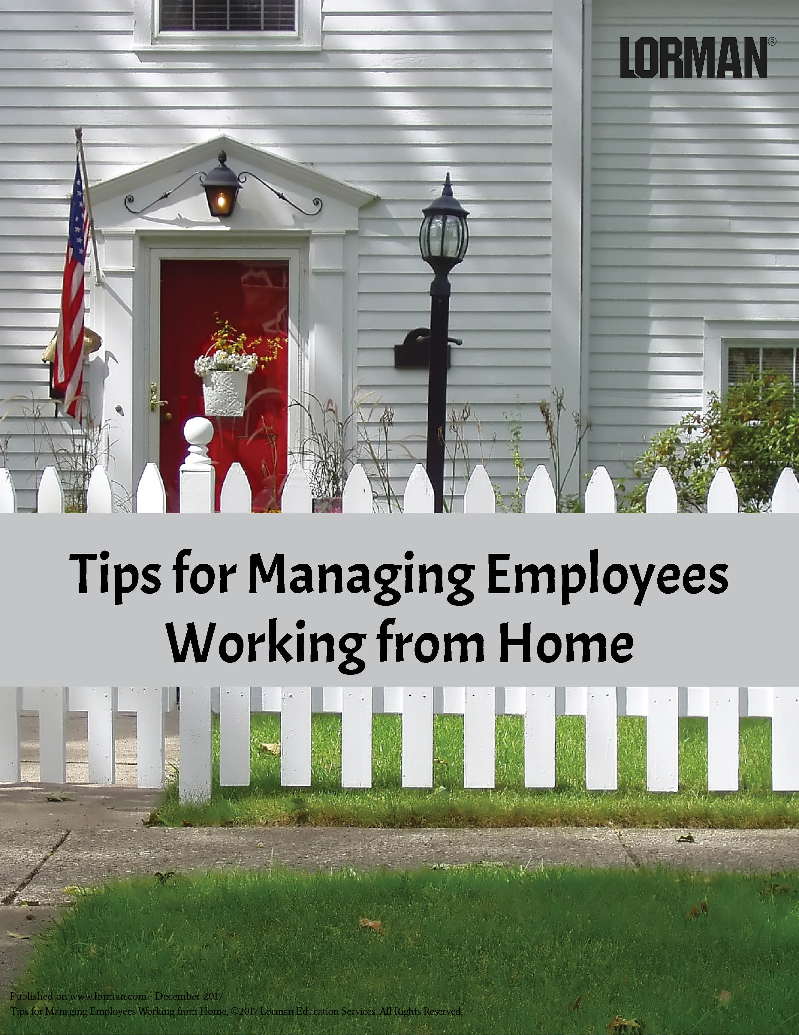 Tips for Managing Employees Working from Home