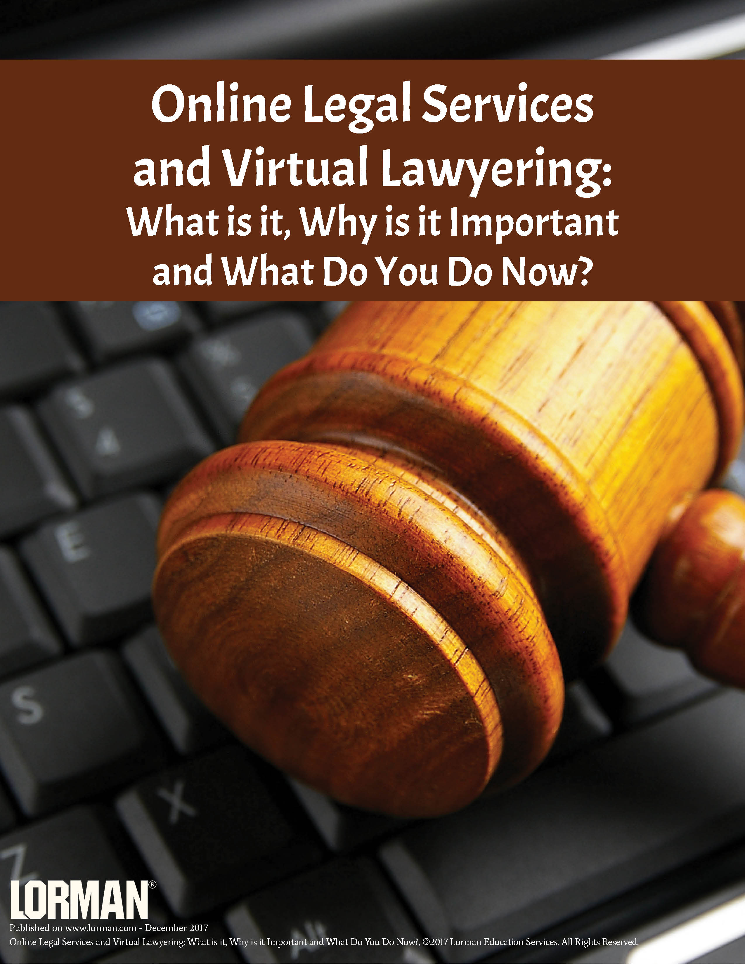 Online Legal Services and Virtual Lawyering: What is it, Why is it Important and What Do You Do Now