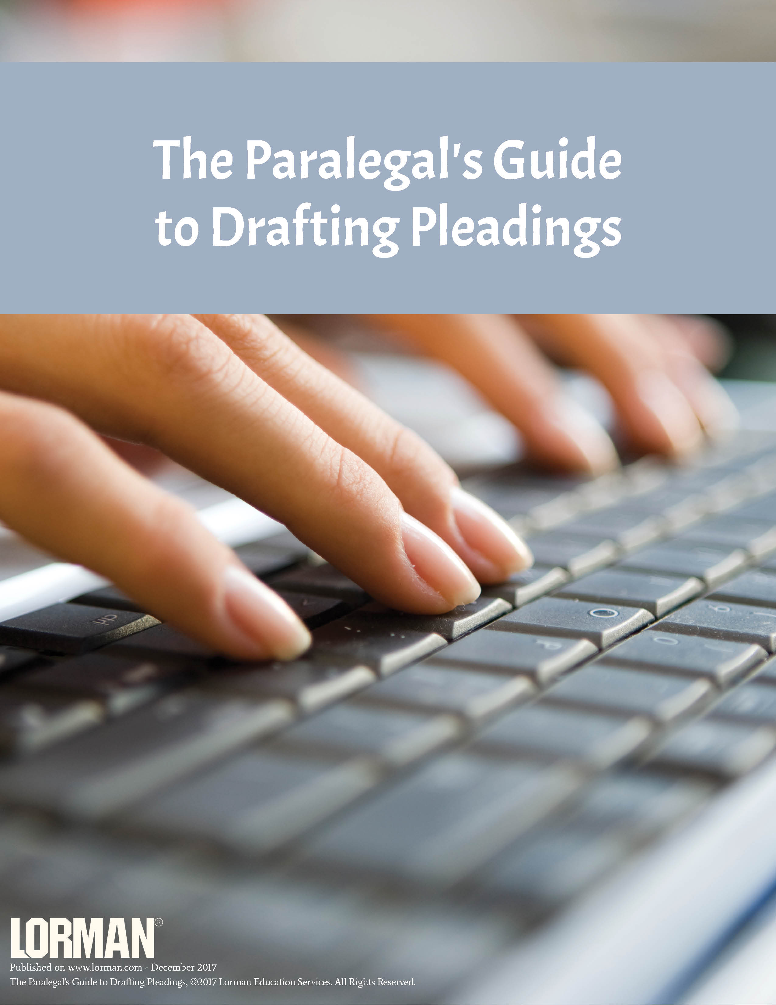 The Paralegal's Guide to Drafting Pleadings