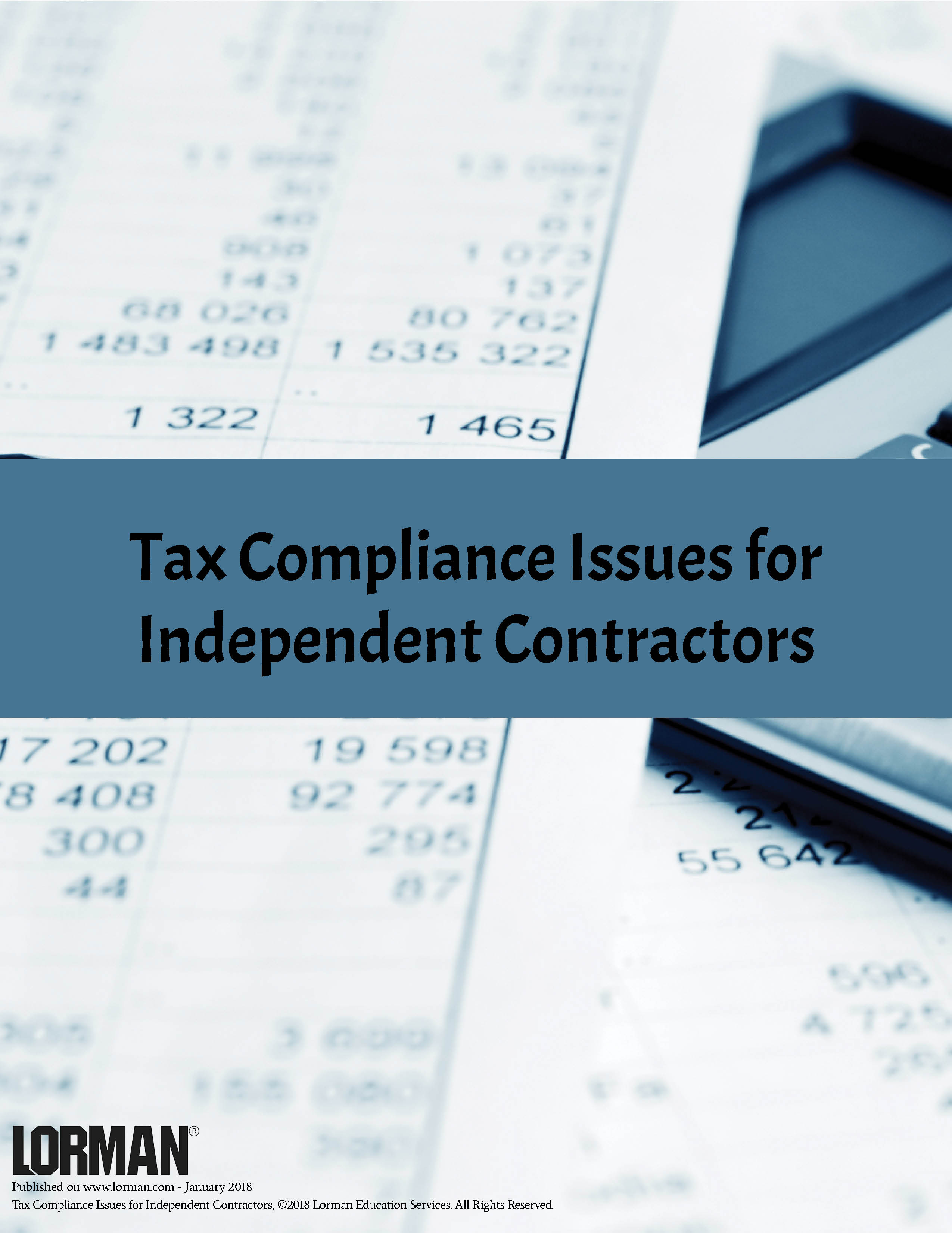 Tax Compliance Issues for Independent Contractors