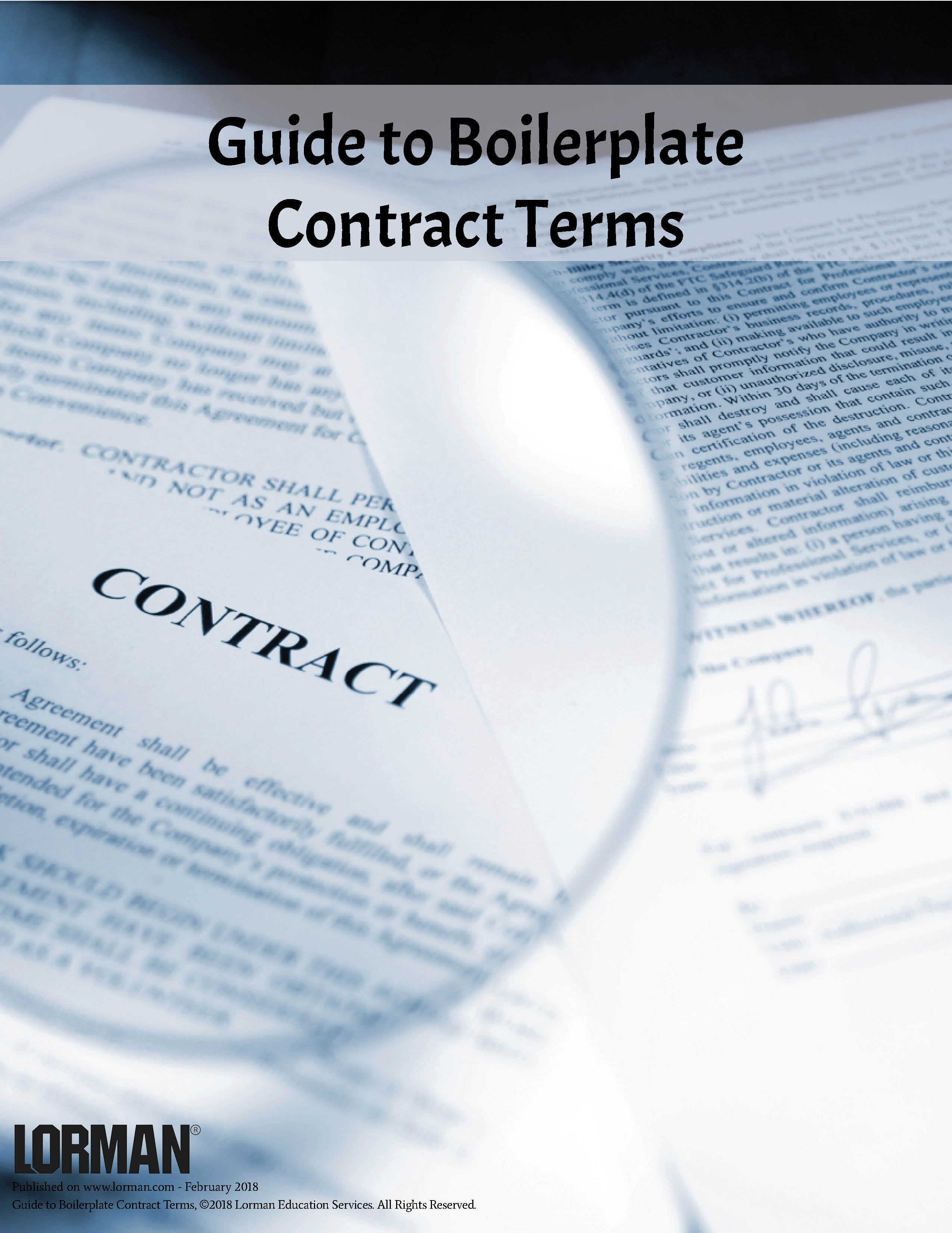 Guide to Boilerplate Contract Terms