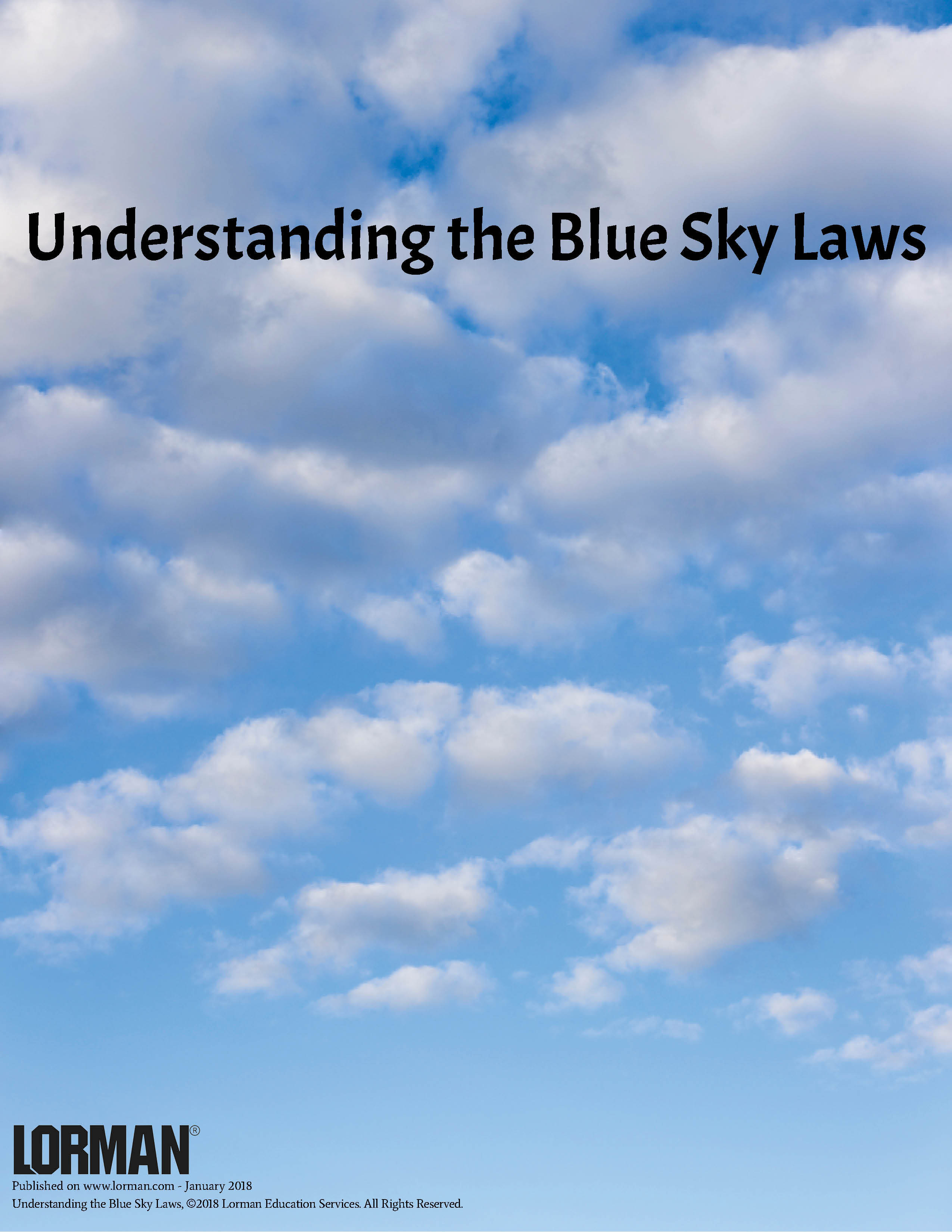 Understanding the Blue Sky Laws
