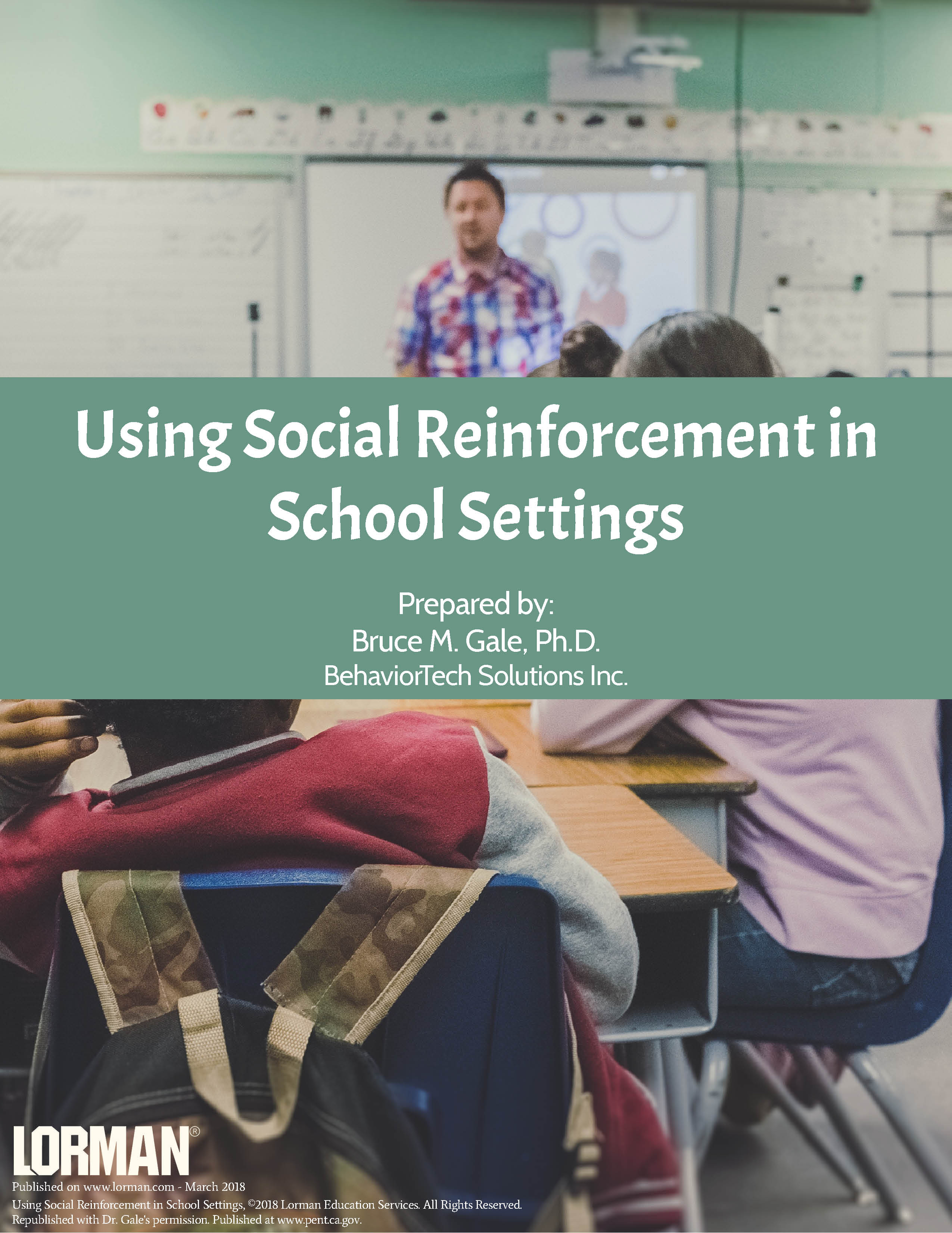 Using Social Reinforcement in School Settings