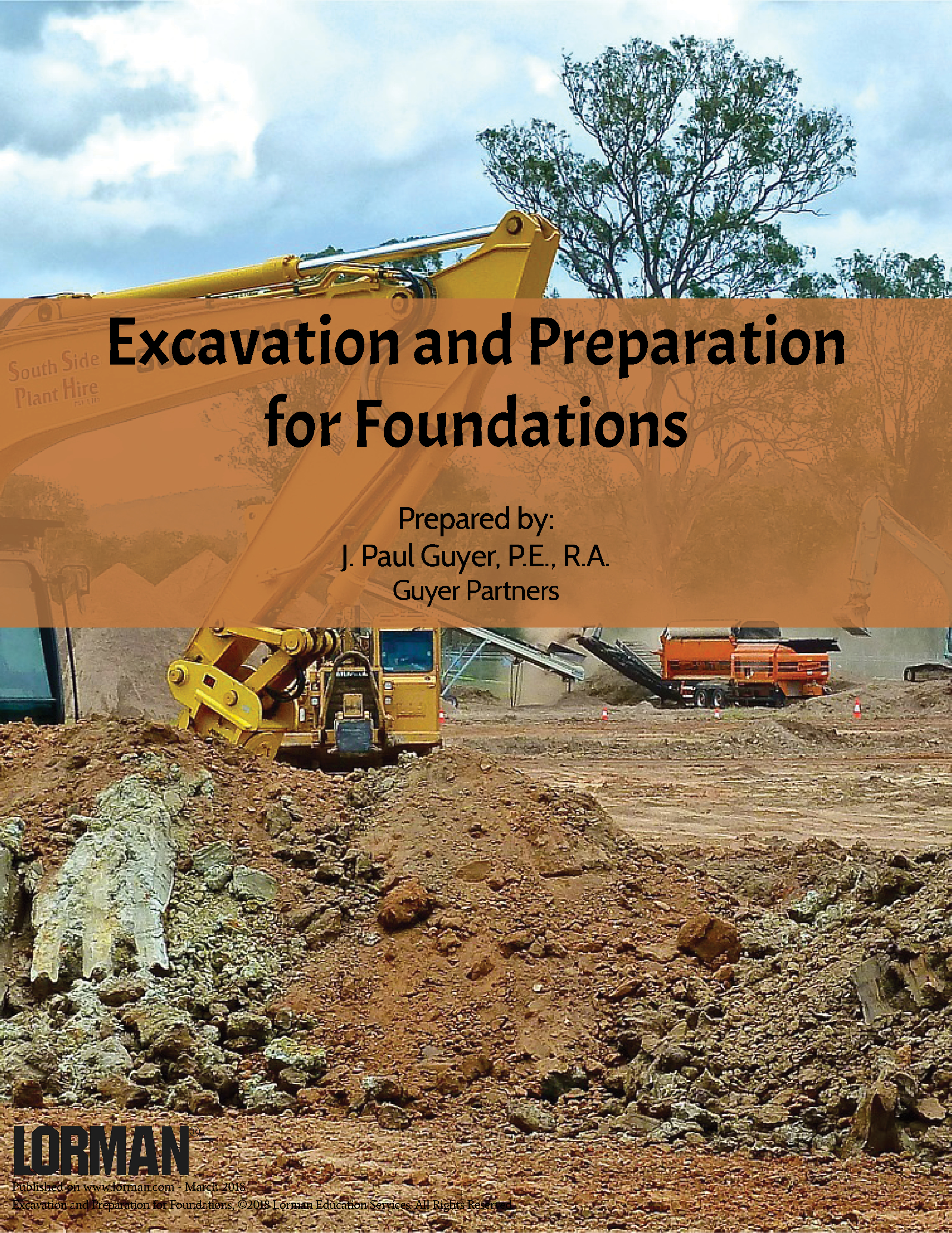 Excavation and Preparation for Foundations