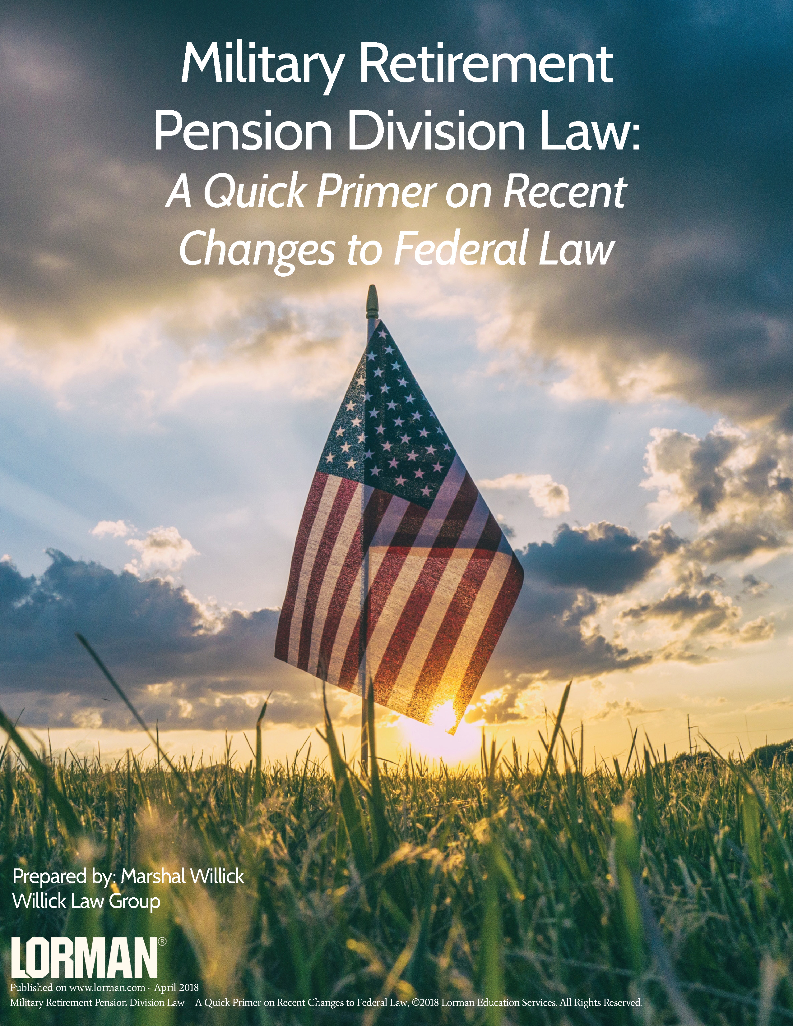 Military Retirement Pension Division Law