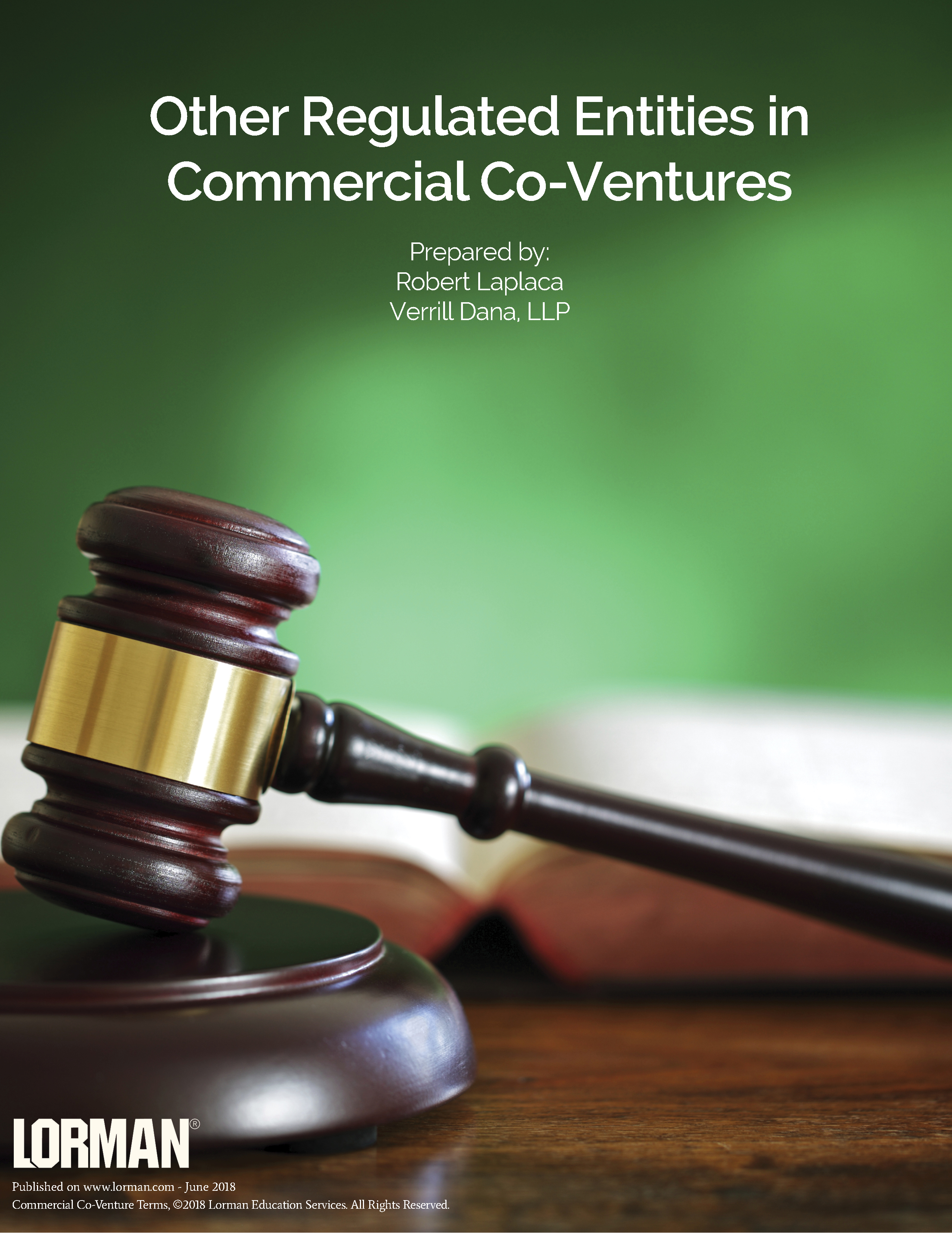 Other Regulated Entities in Commercial Co-Ventures