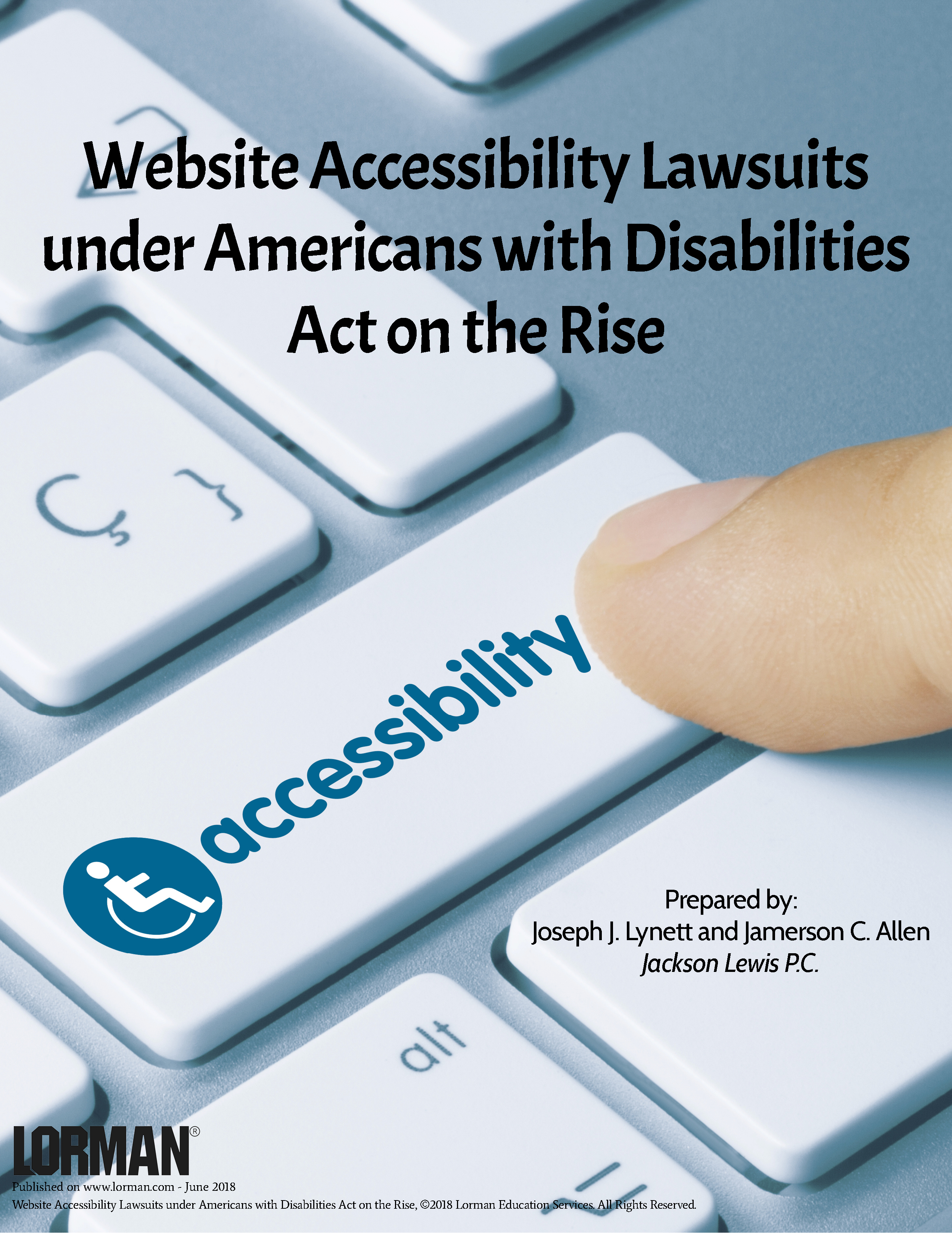 Website Accessibility Lawsuits under Americans with Disabilities Act on the Rise