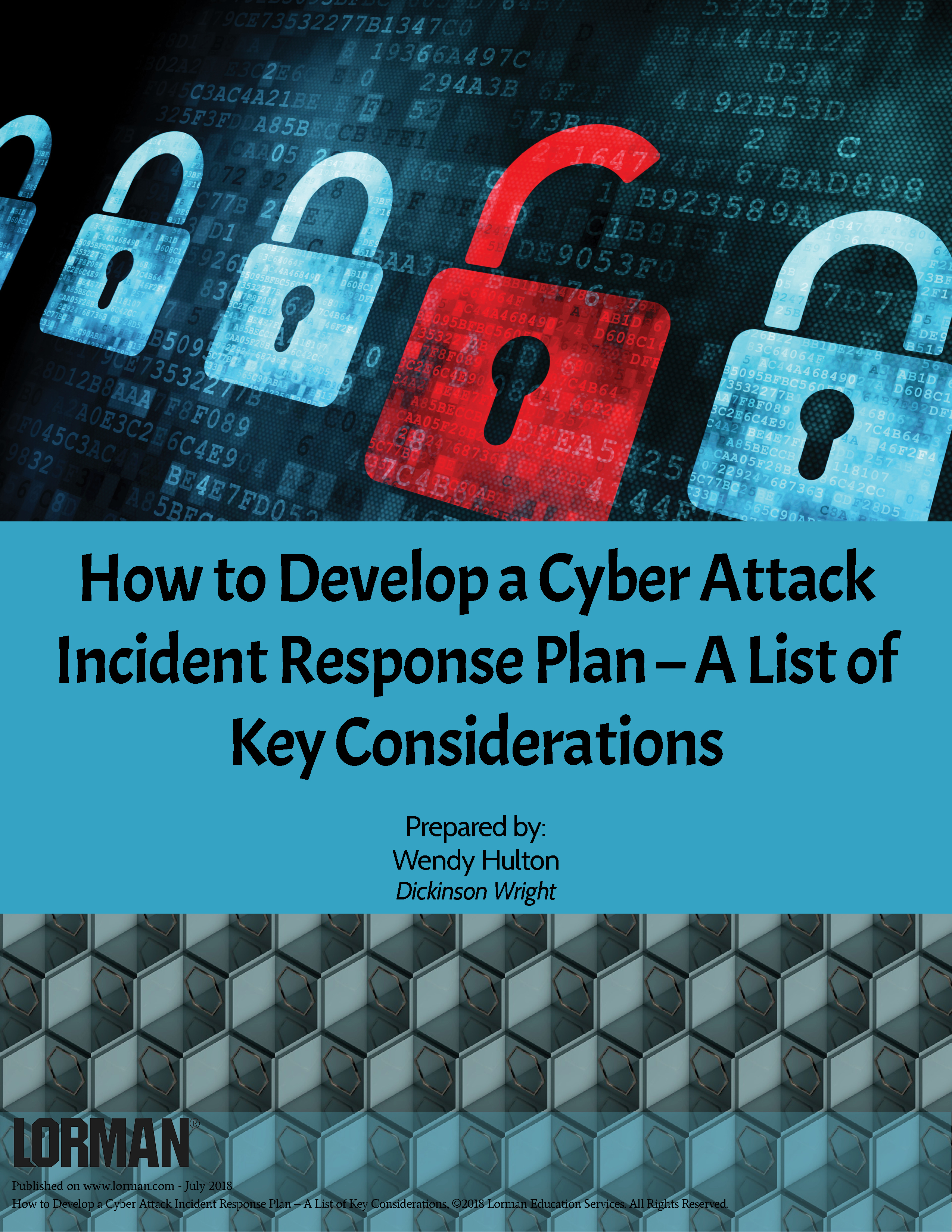 How to Develop a Cyber Attack Incident Response Plan – A List of Key Considerations