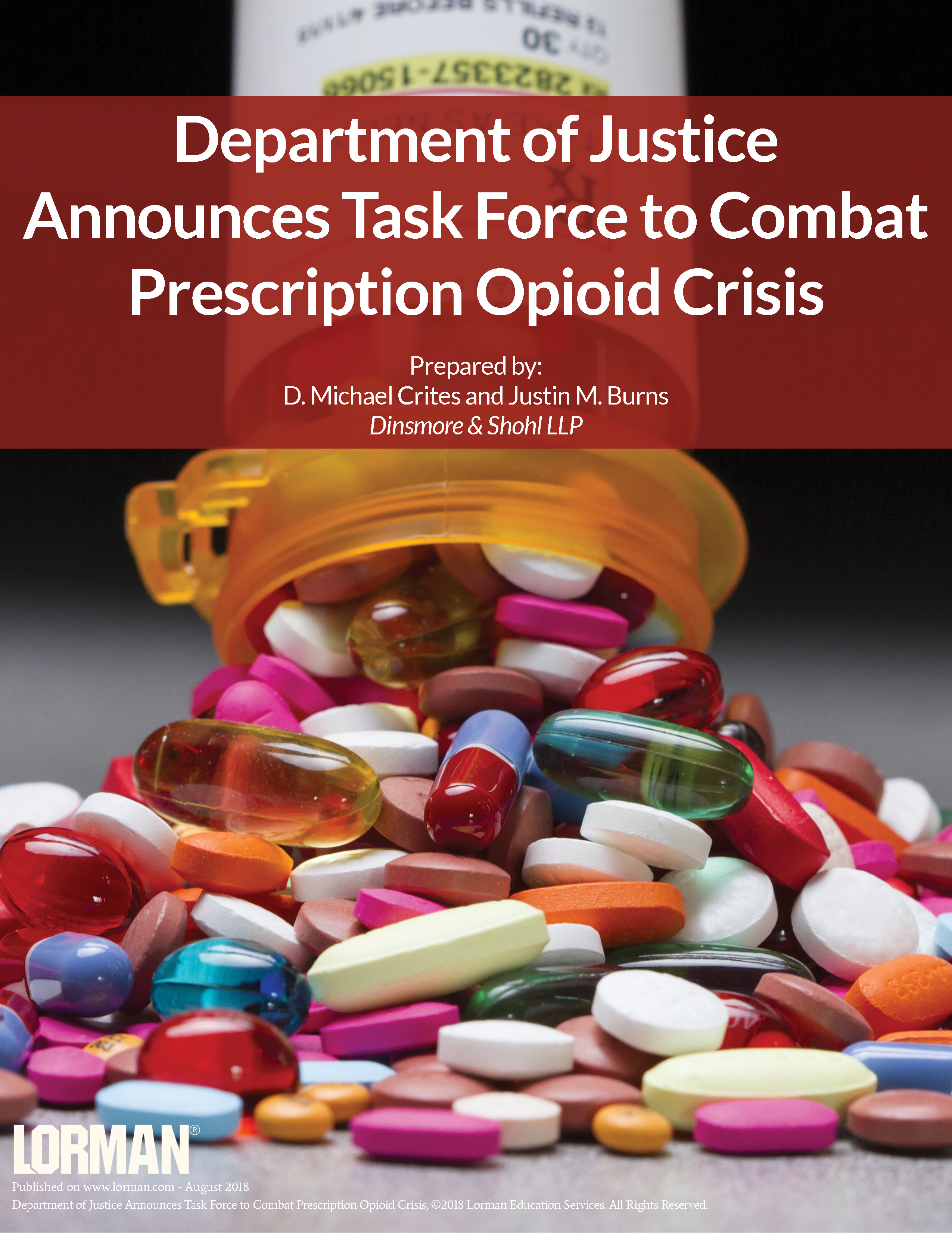 Department of Justice Announces Task Force to Combat Prescription Opioid Crisis