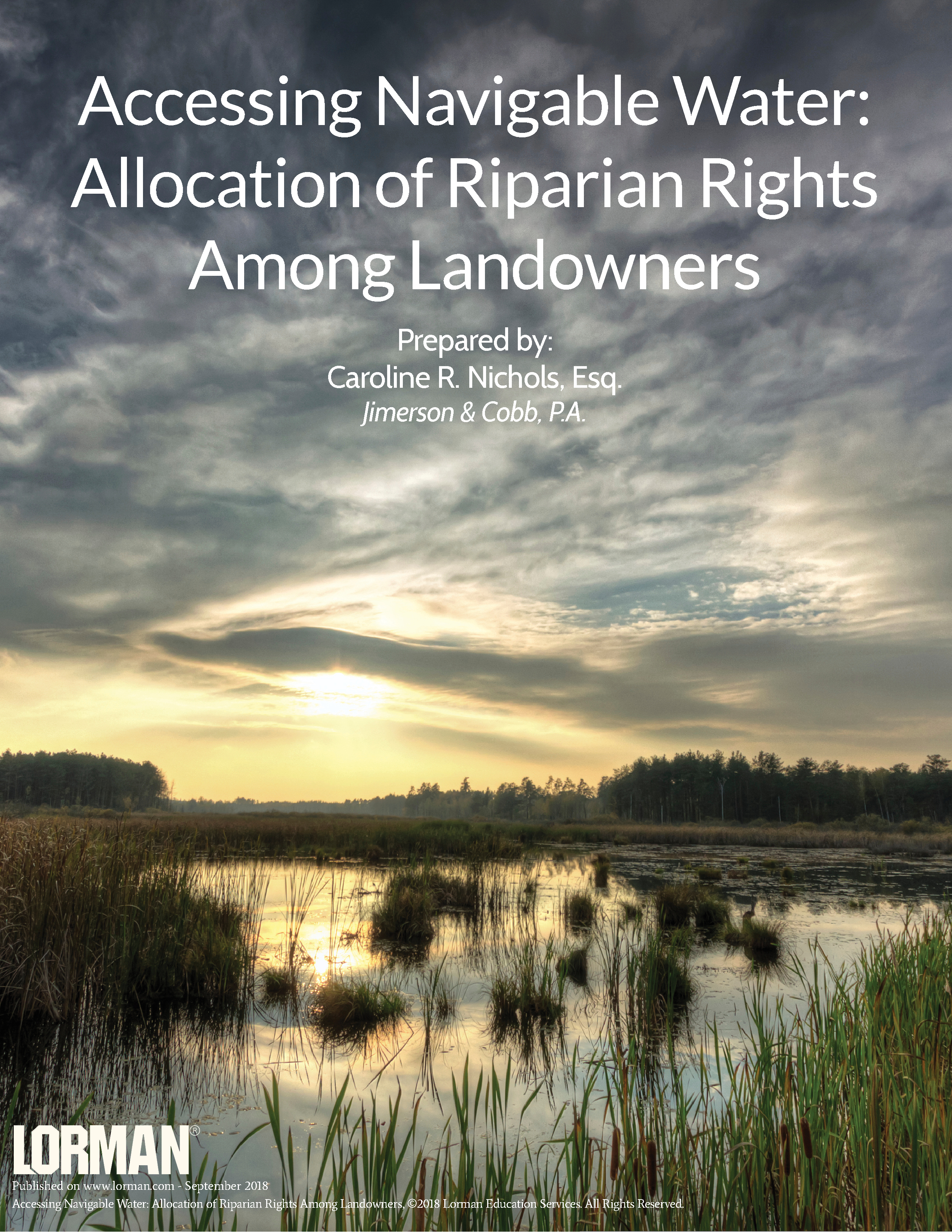 Accessing Navigable Water: Allocation of Riparian Rights Among Landowners