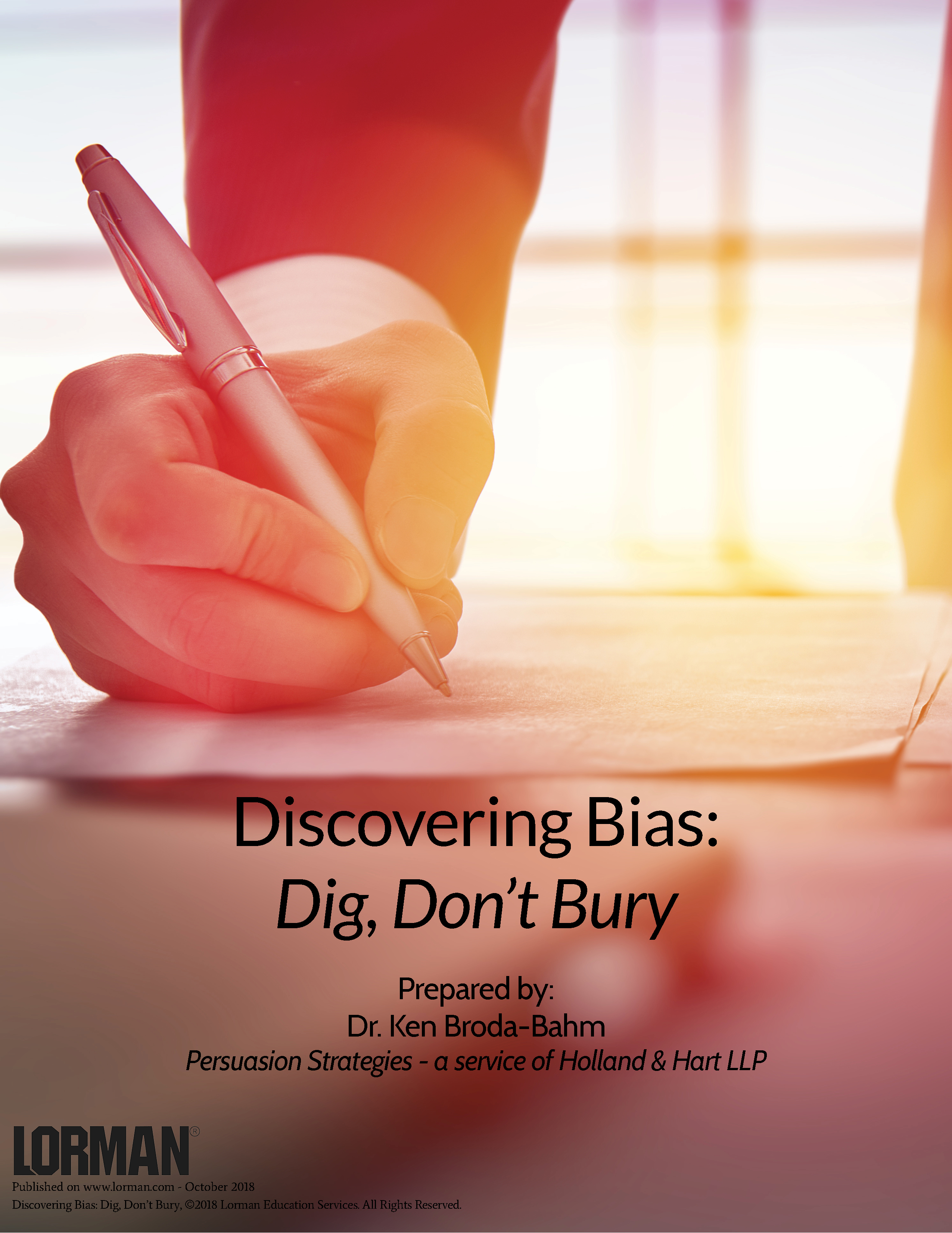 Discovering Bias: Dig, Don’t Bury