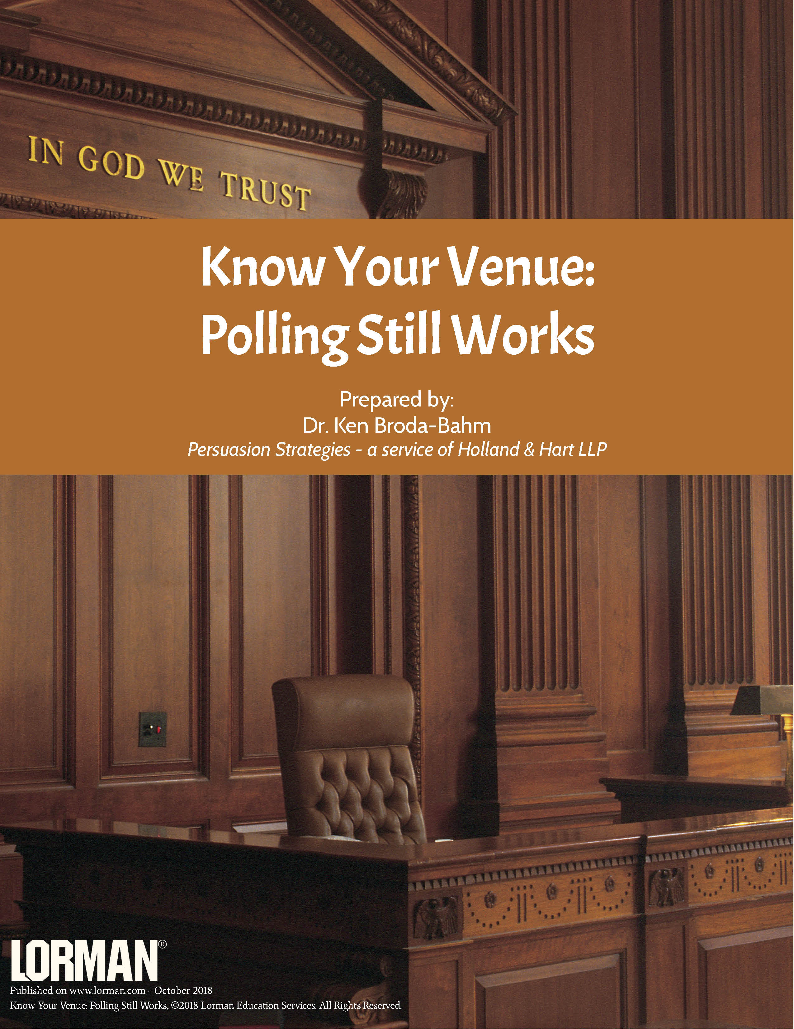Know Your Venue: Polling Still Works