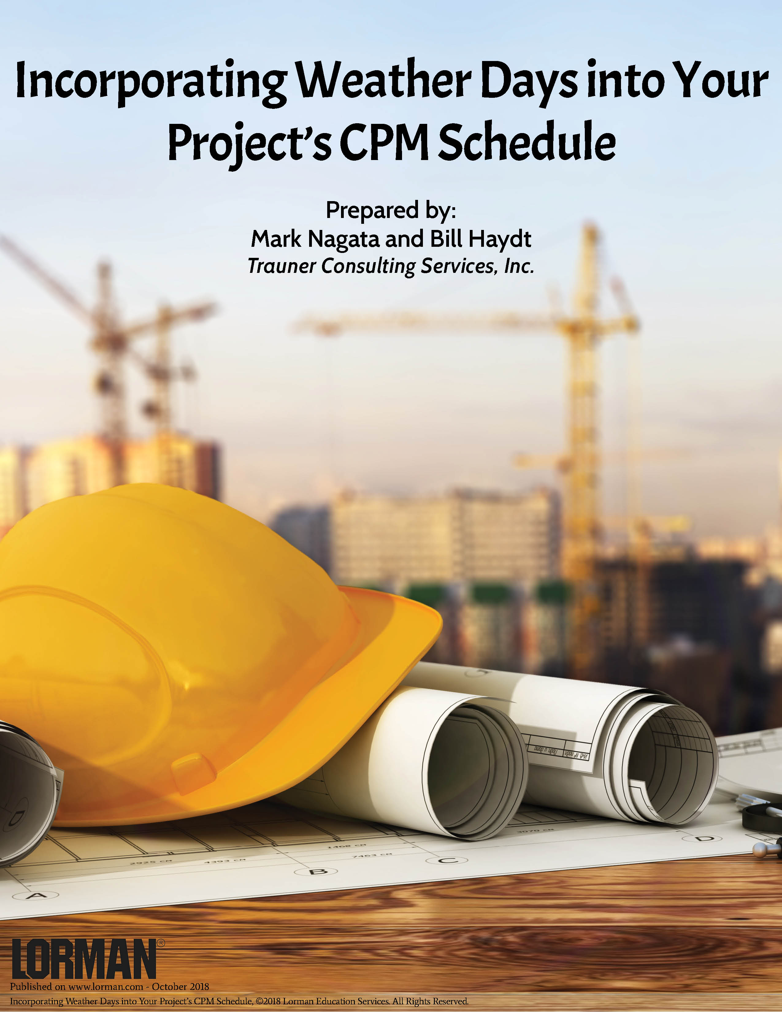 Incorporating Weather Days into Your Project’s CPM Schedule