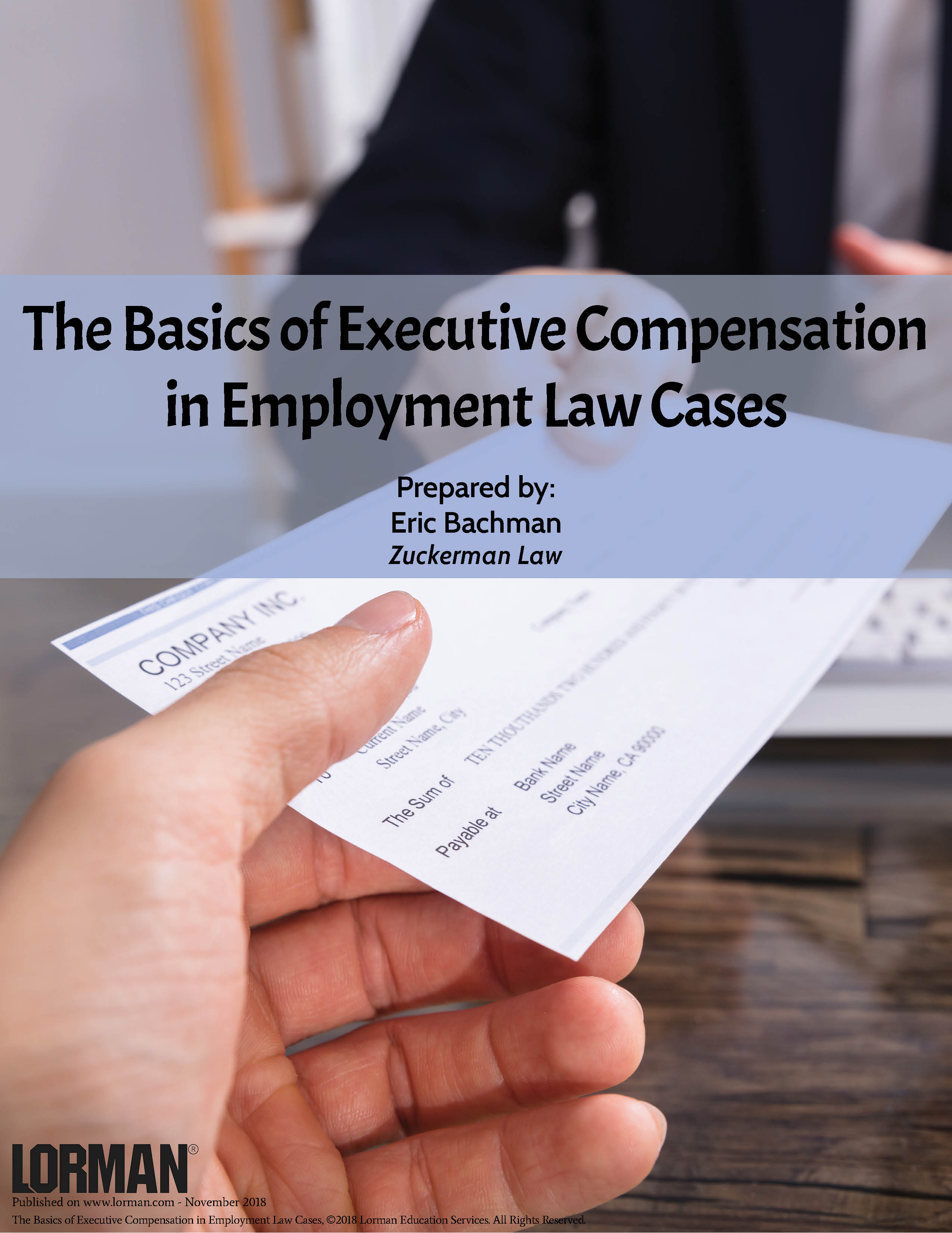 The Basics of Executive Compensation in Employment Law Cases