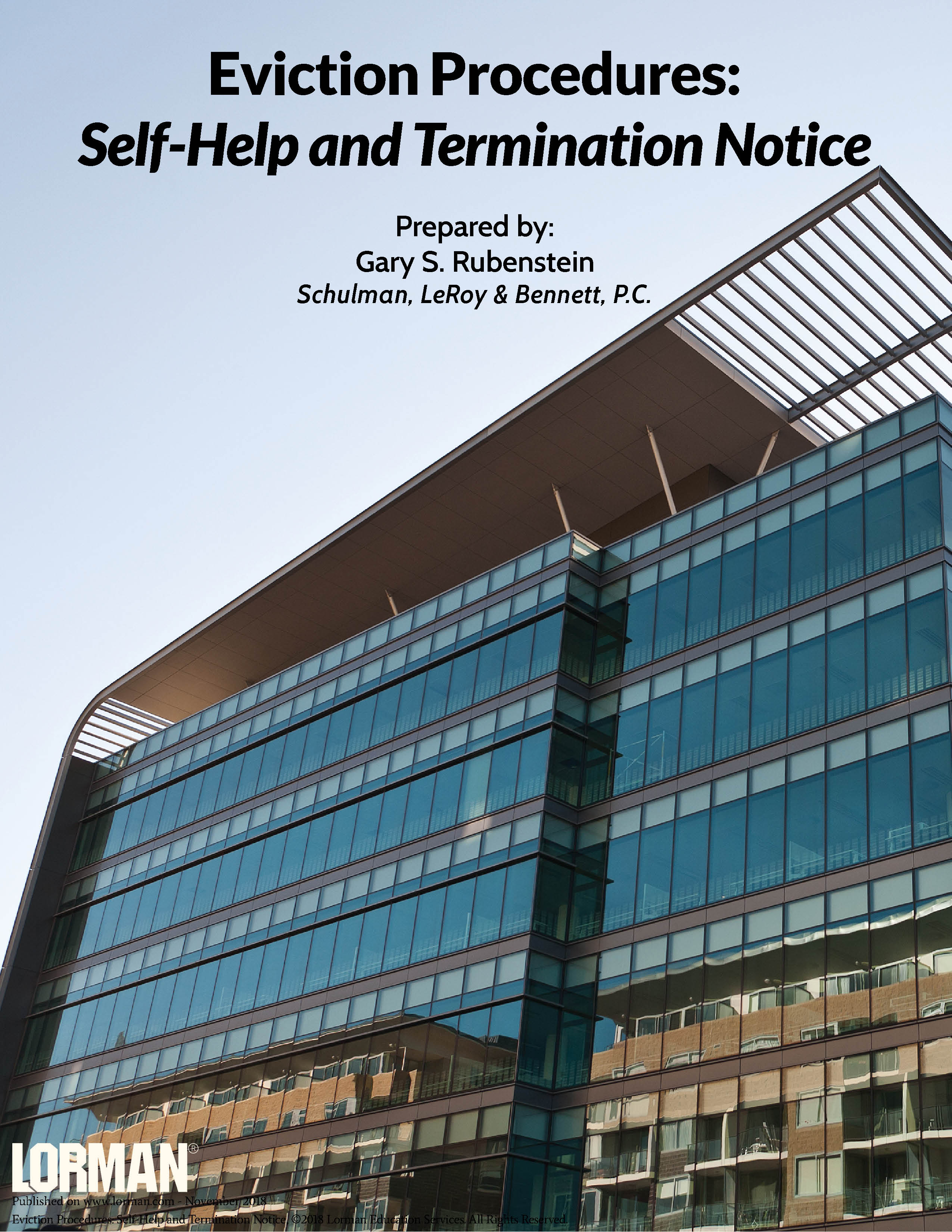 Eviction Practices and Procedures: Self-Help and Termination Notice