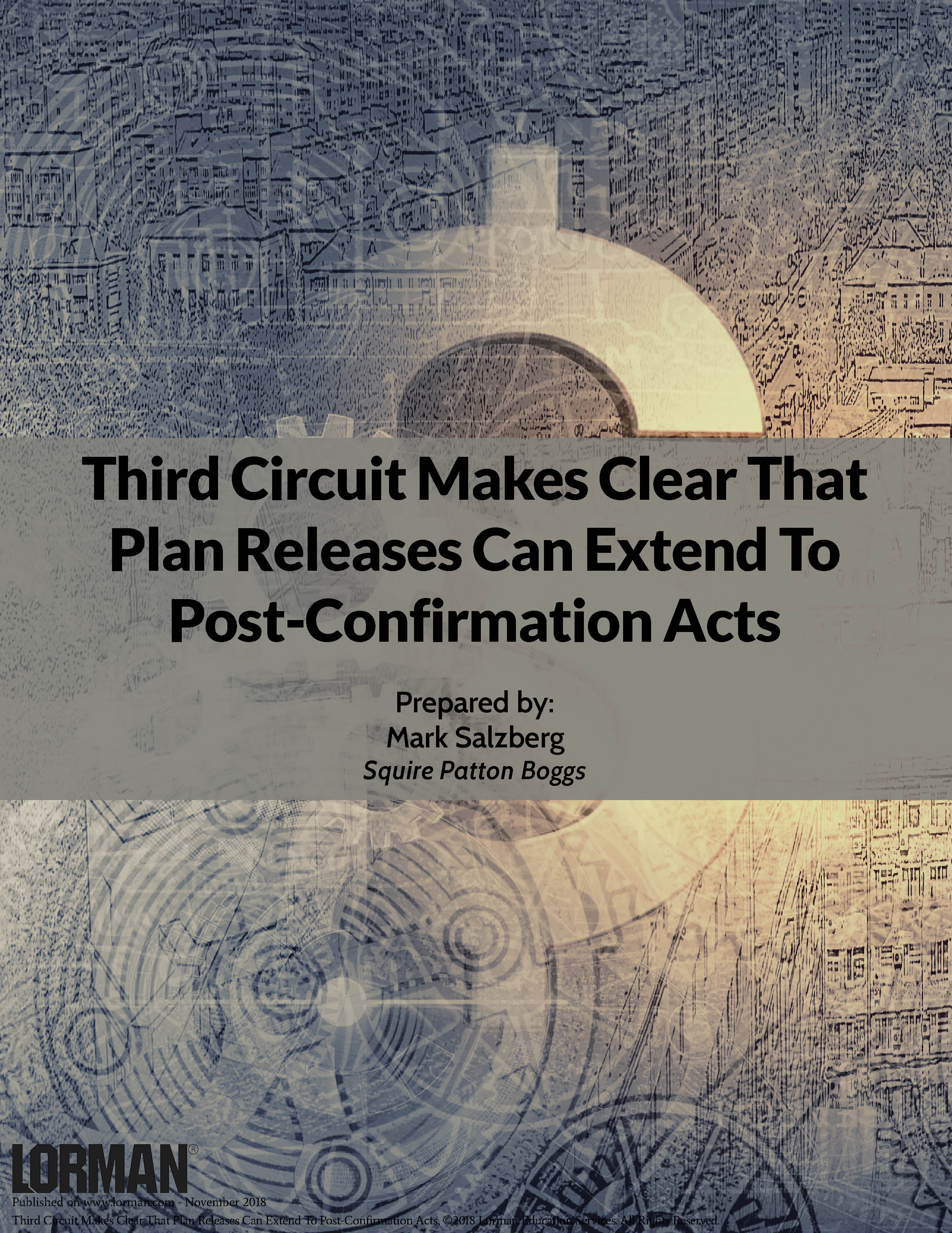 Third Circuit Makes Clear That Plan Releases Can Extend to Post-Confirmation Acts