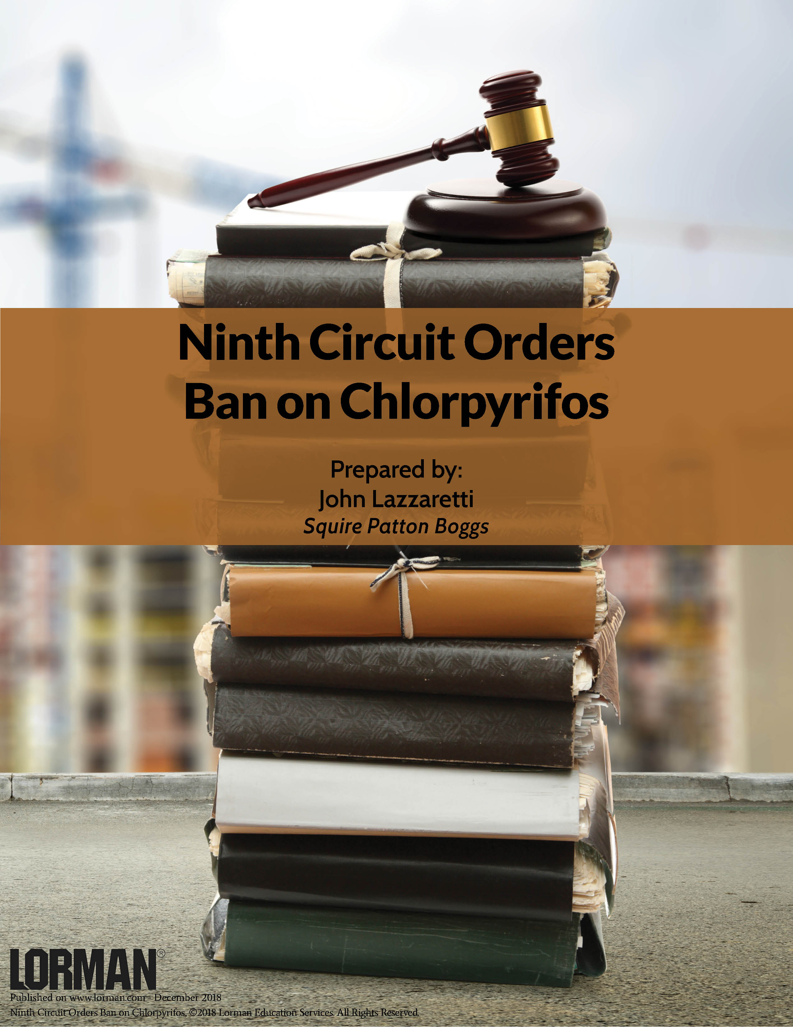 Ninth Circuit Orders Ban on Chlorpyrifos