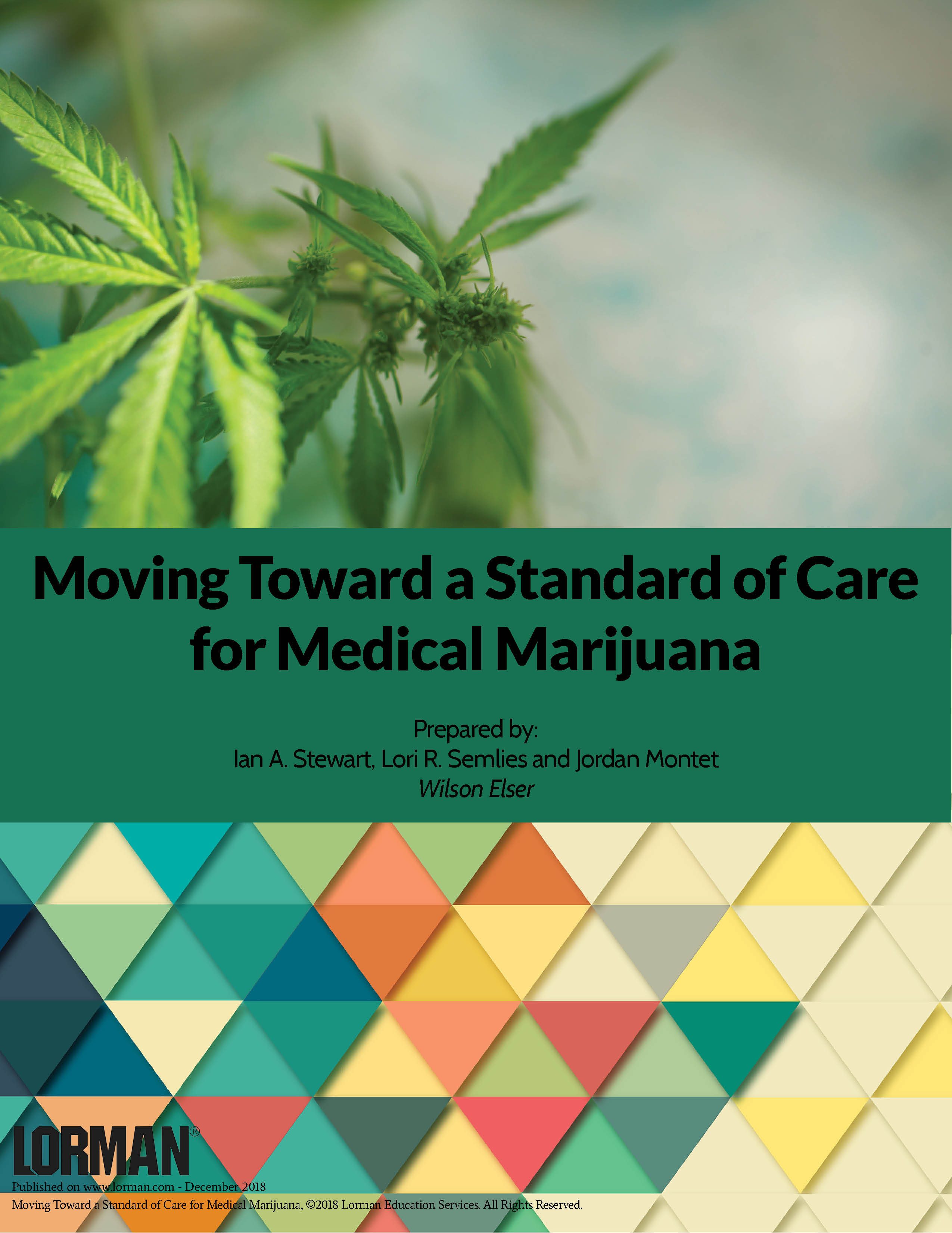 Moving Toward a Standard of Care for Medical Marijuana