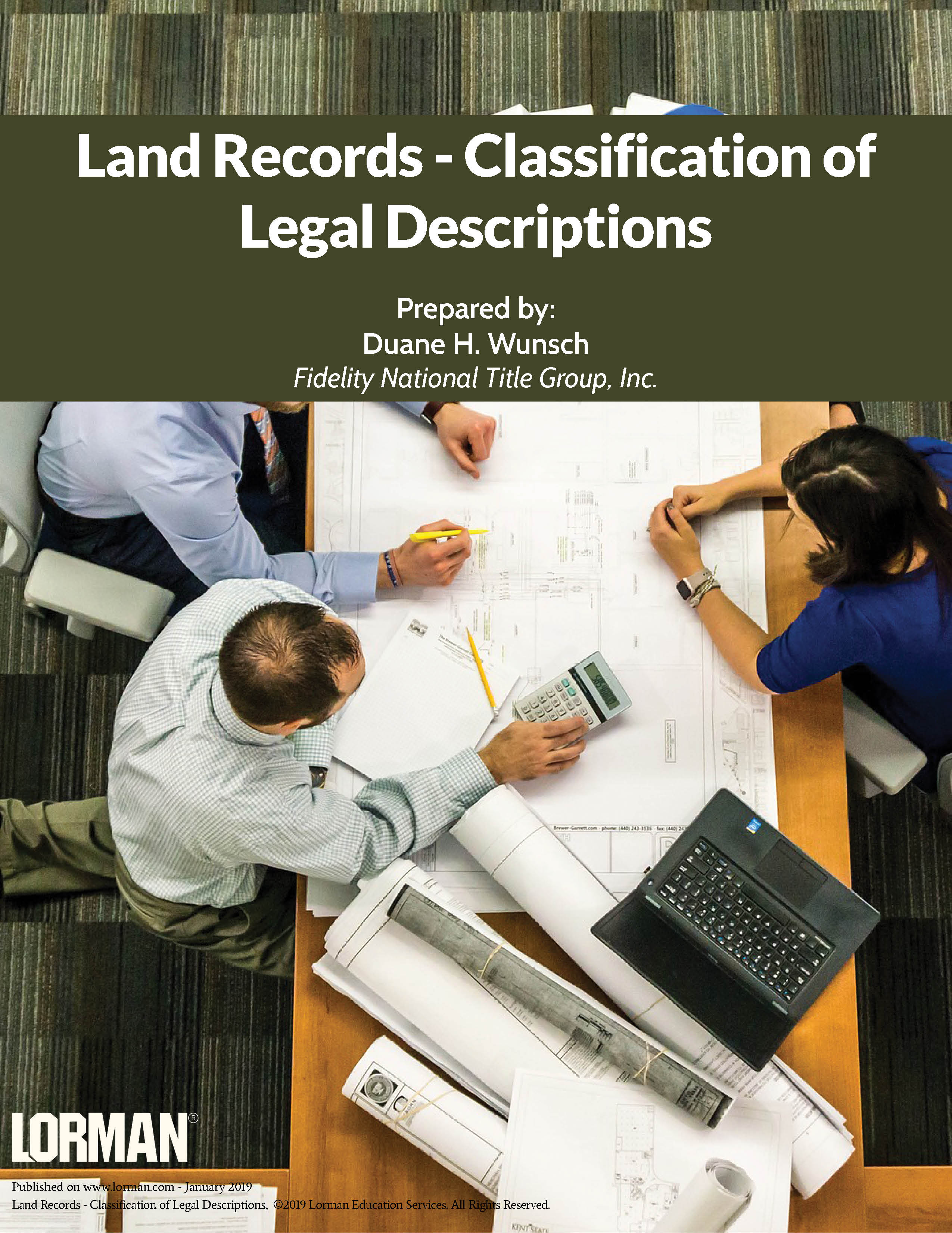 Land Records - Classification of Legal Descriptions