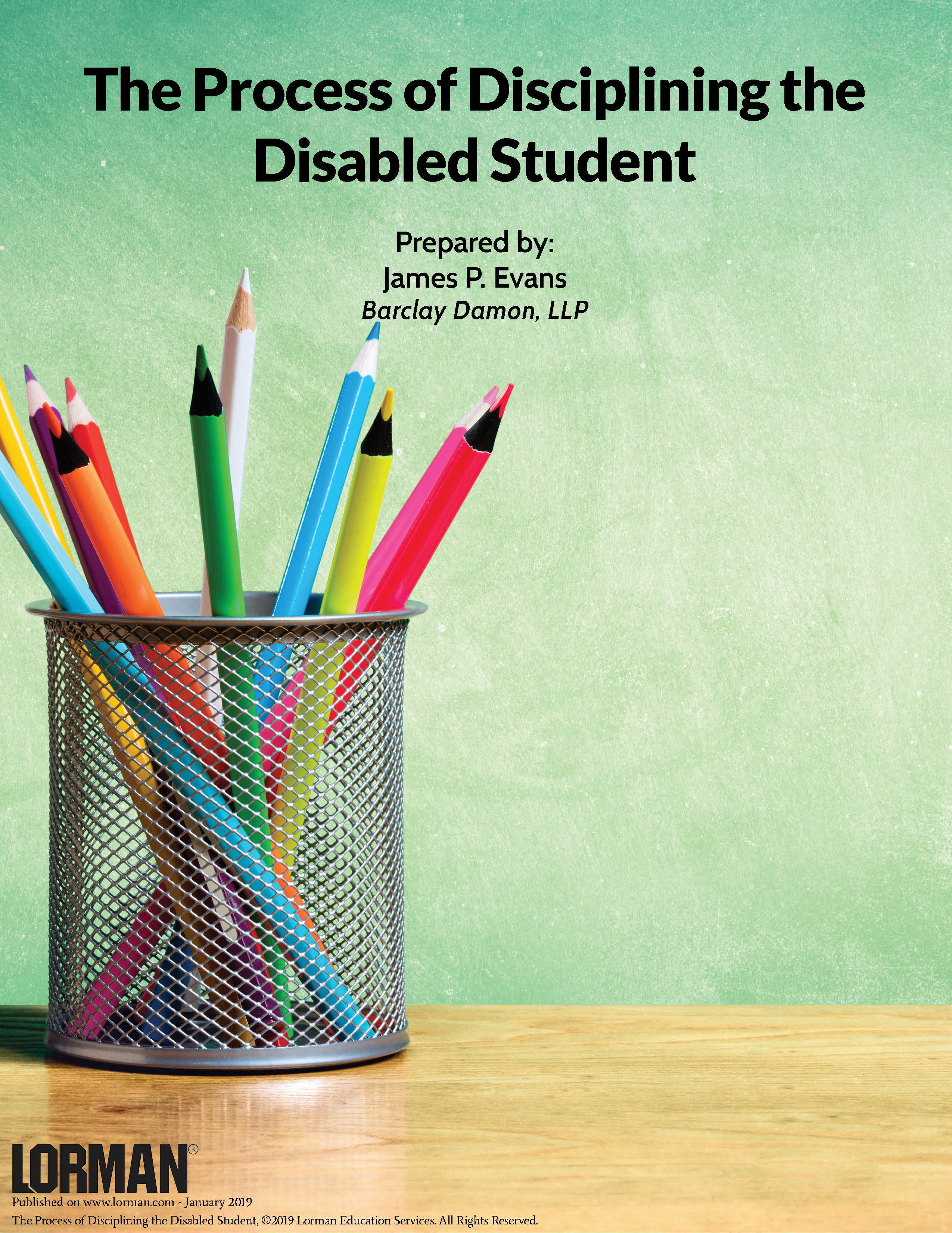 The Process of Disciplining the Disabled Student