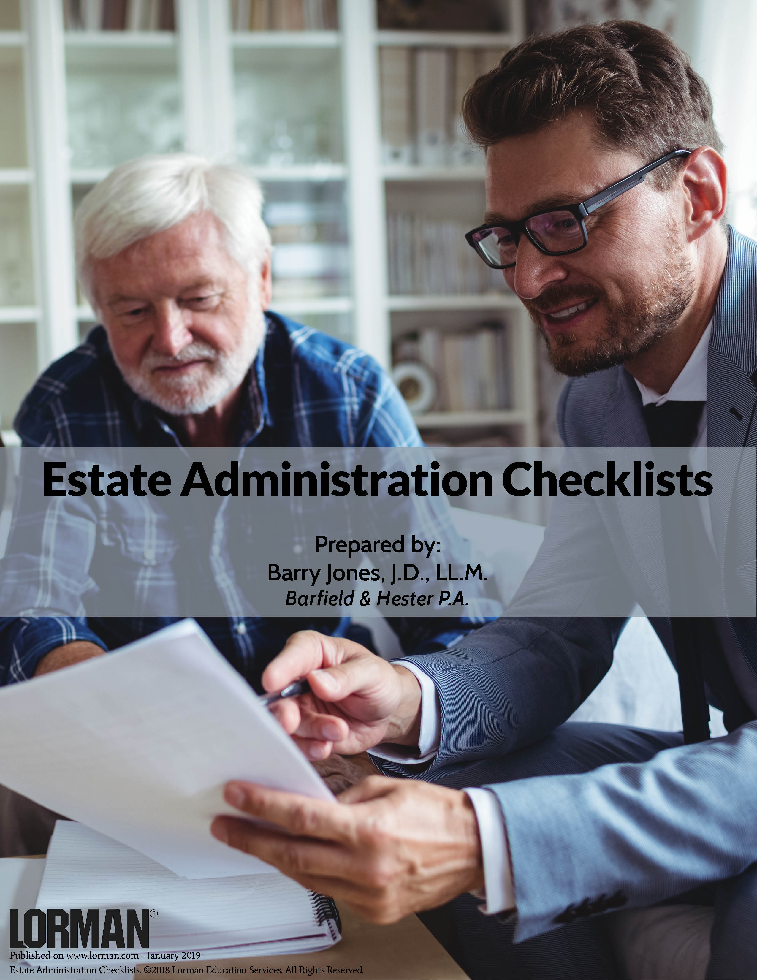 Estate Administration Checklists