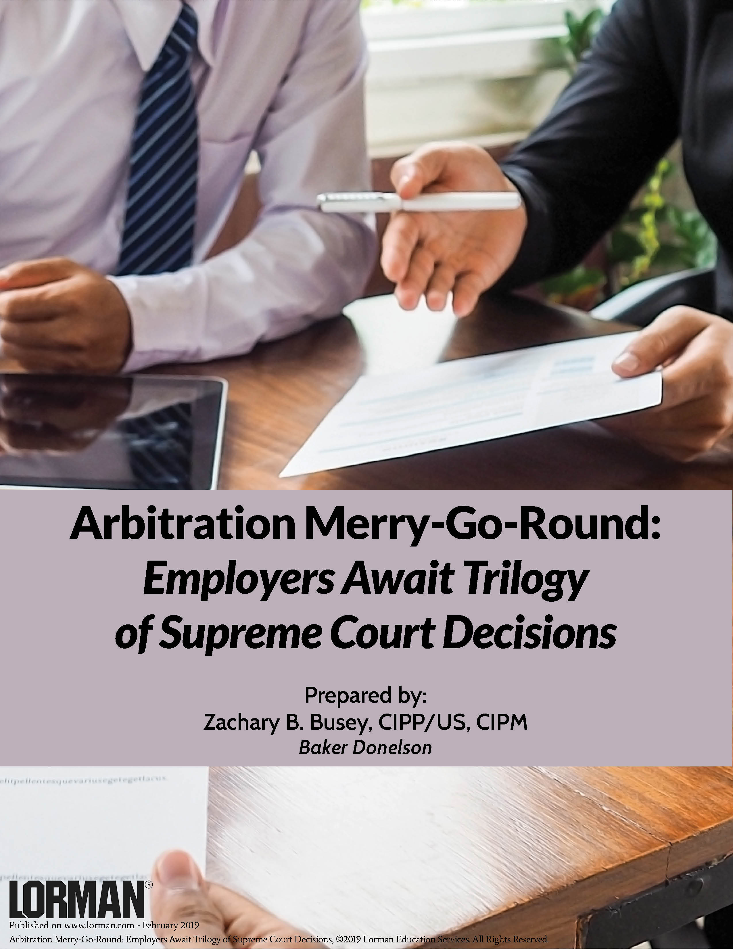 Arbitration Merry-Go-Round