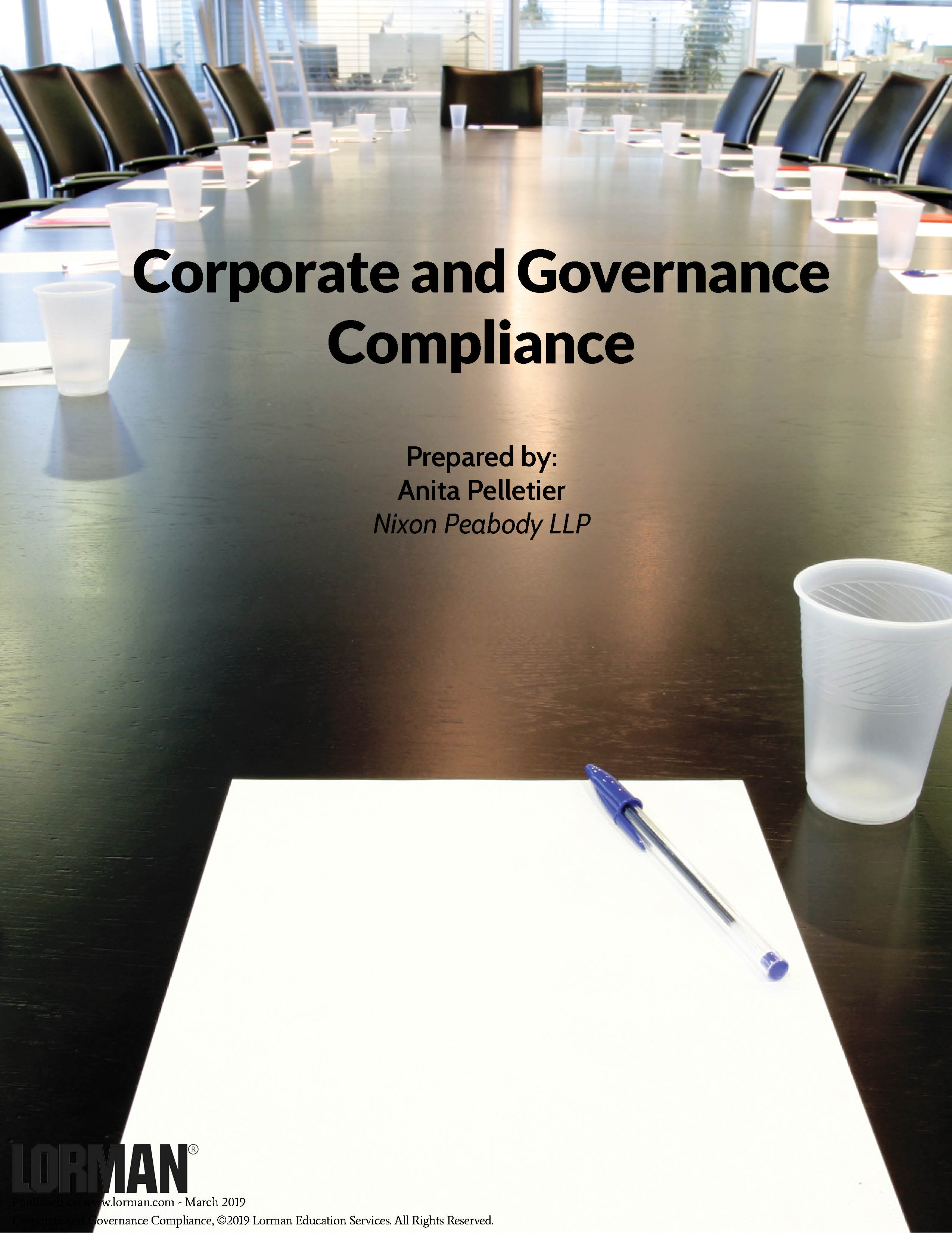 Corporate and Governance Compliance