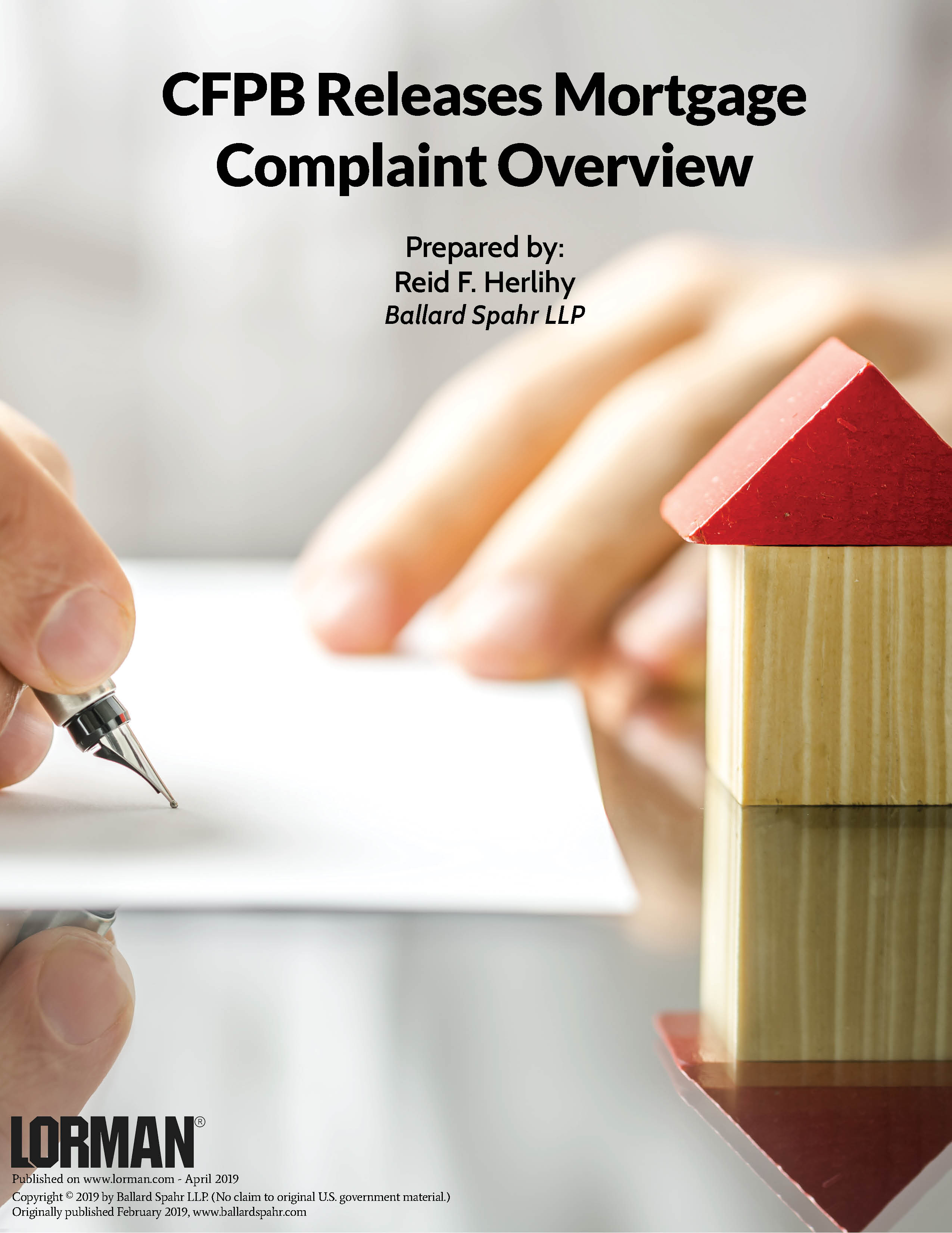 CFPB Releases Mortgage Complaint Overview