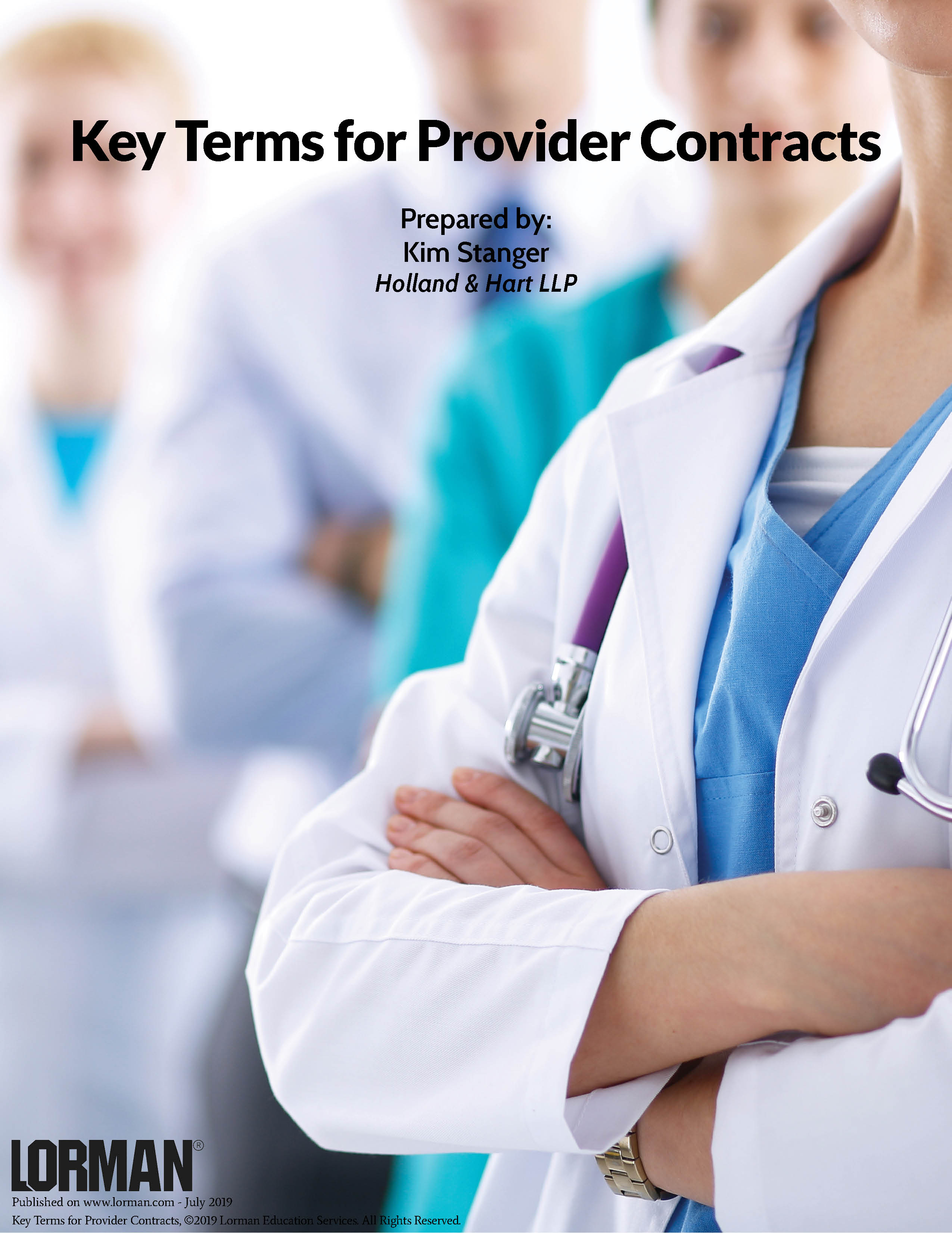 Key Terms for Provider Contracts