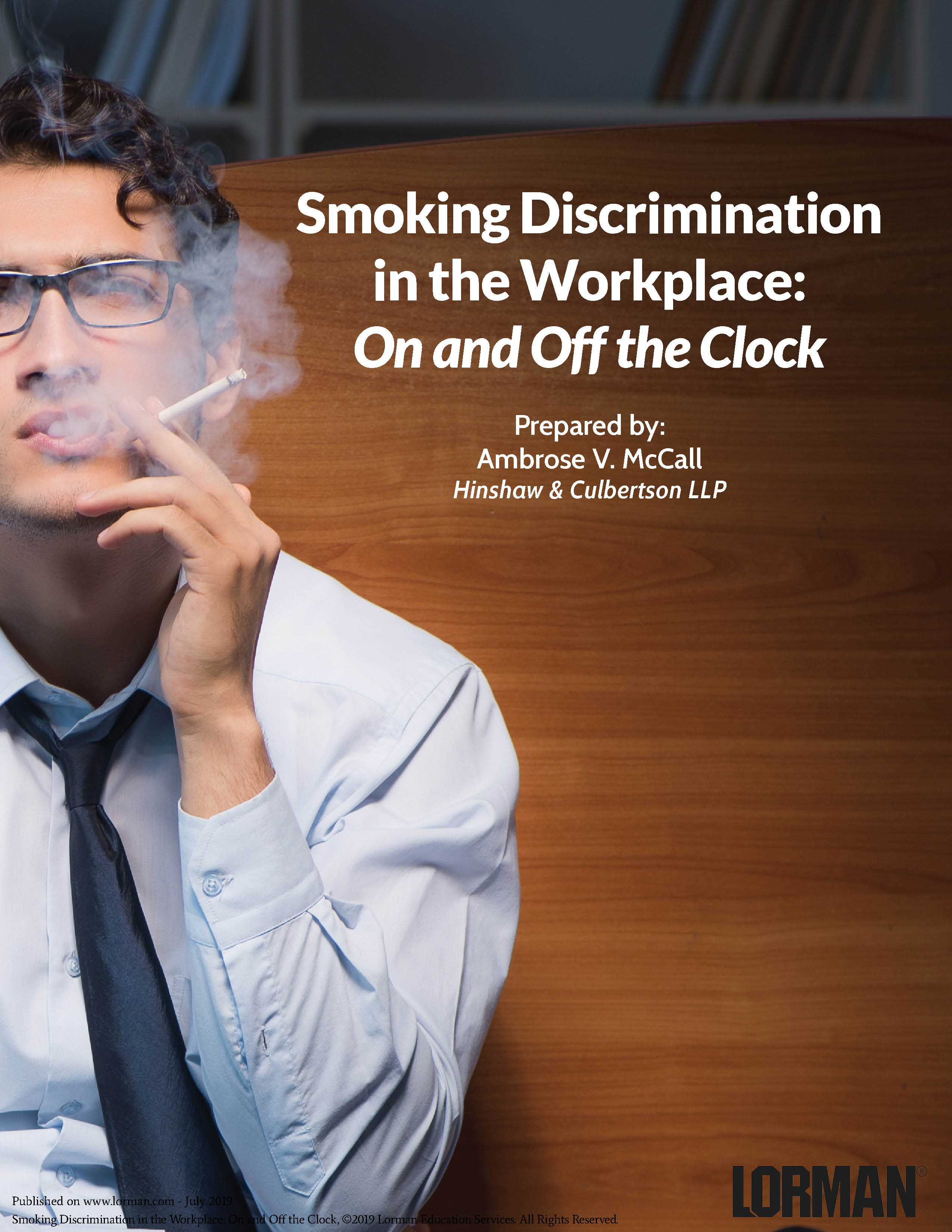 Smoking Discrimination in the Workplace
