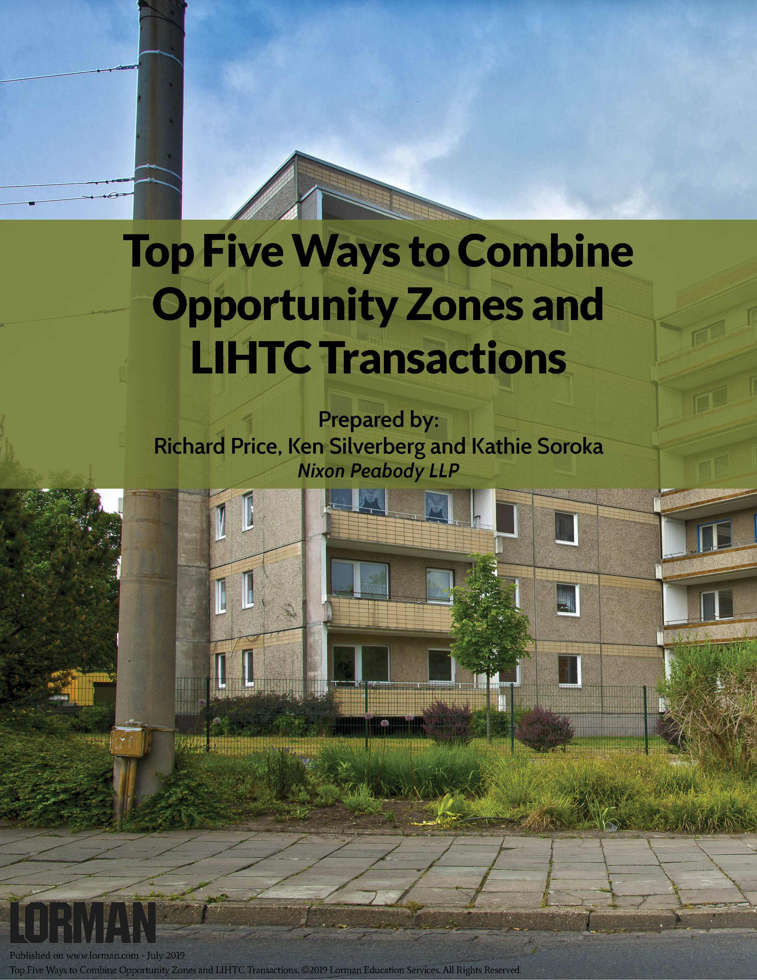 Top Five Ways to Combine Opportunity Zones and LIHTC Transactions