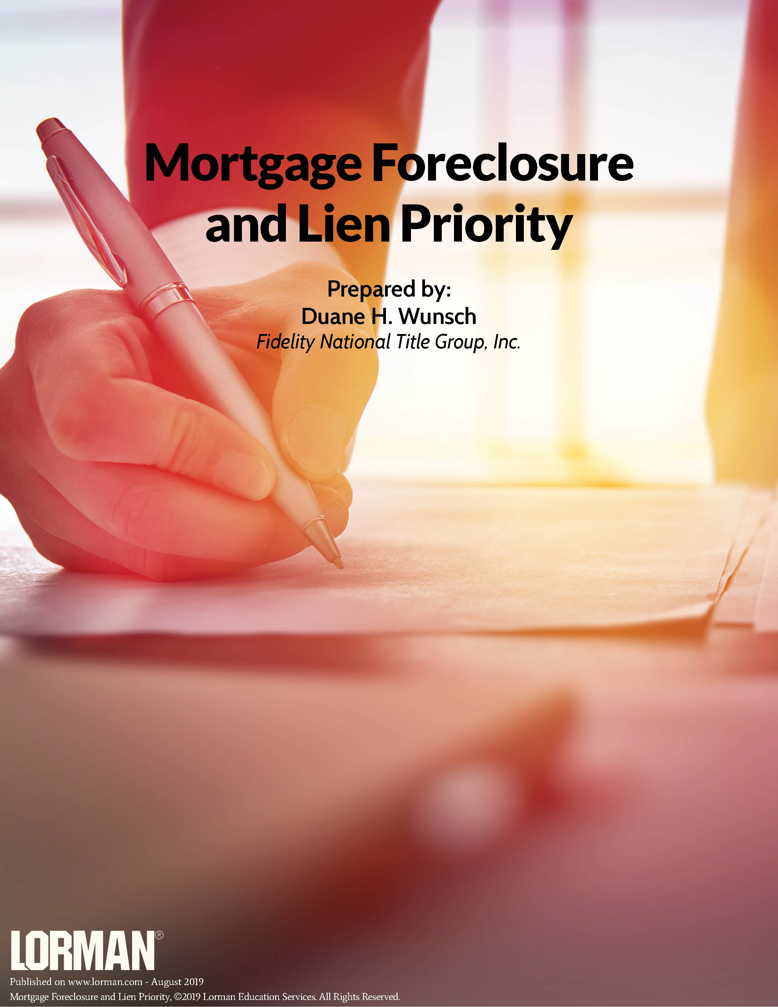 Mortgage Foreclosure and Lien Priority