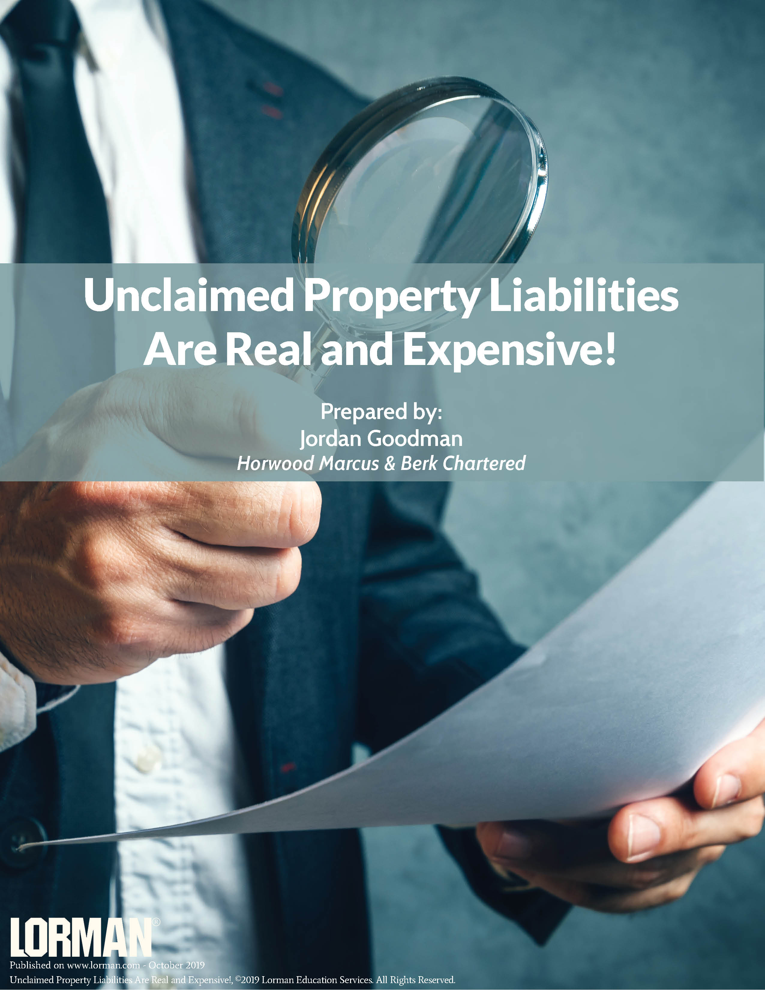 Unclaimed Property Liabilities