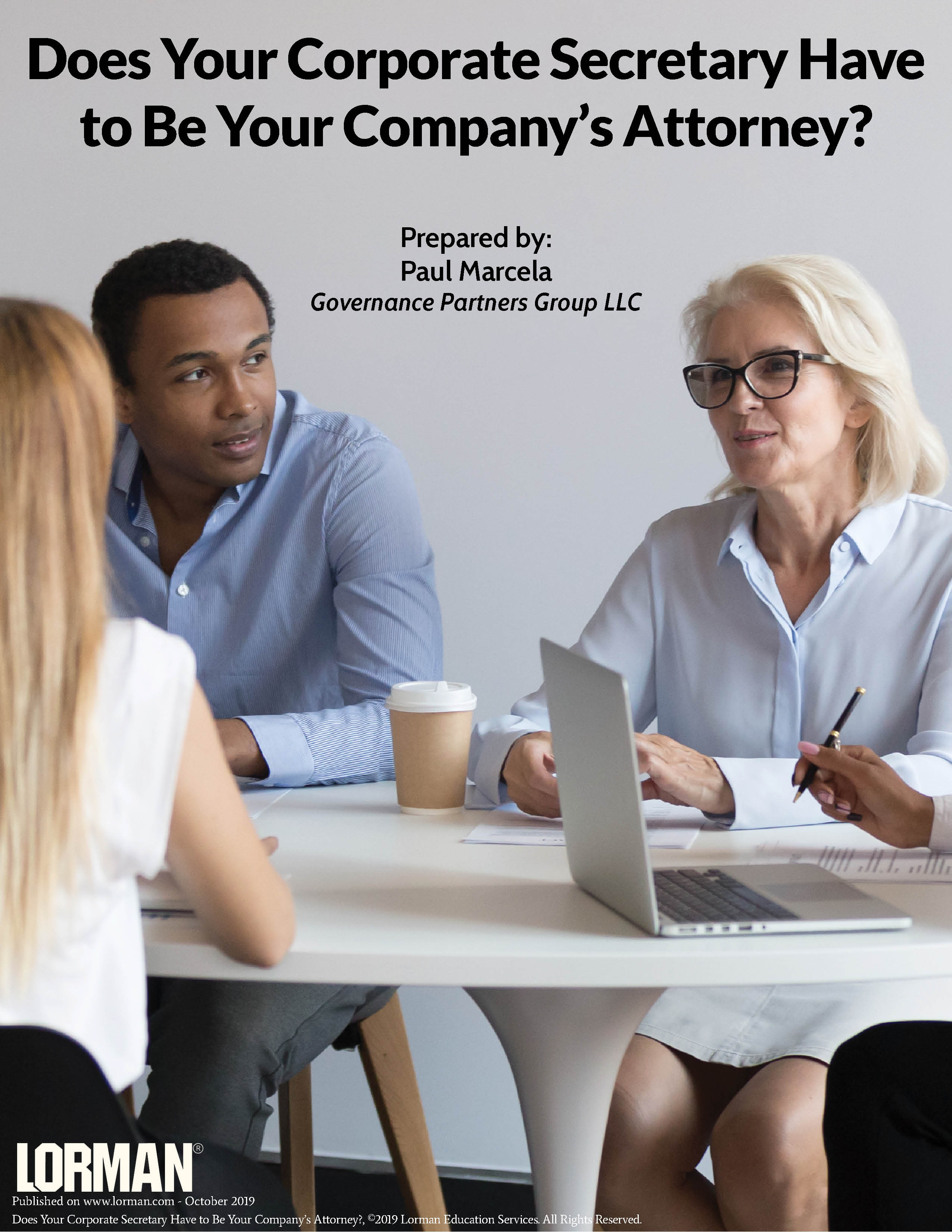Does Your Corporate Secretary Have to Be Your Company’s Attorney?