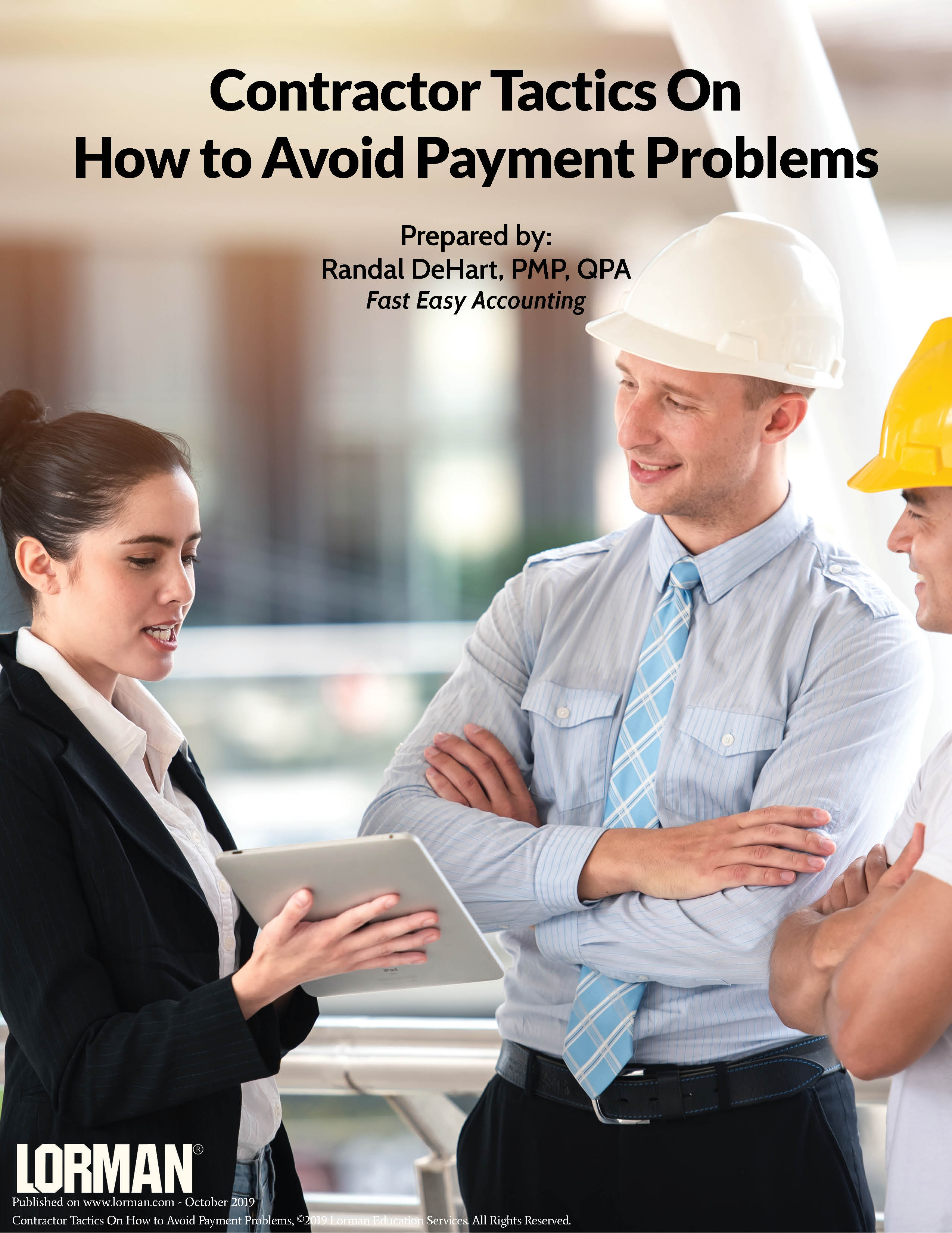 Contractor Tactics On How to Avoid Payment Problems